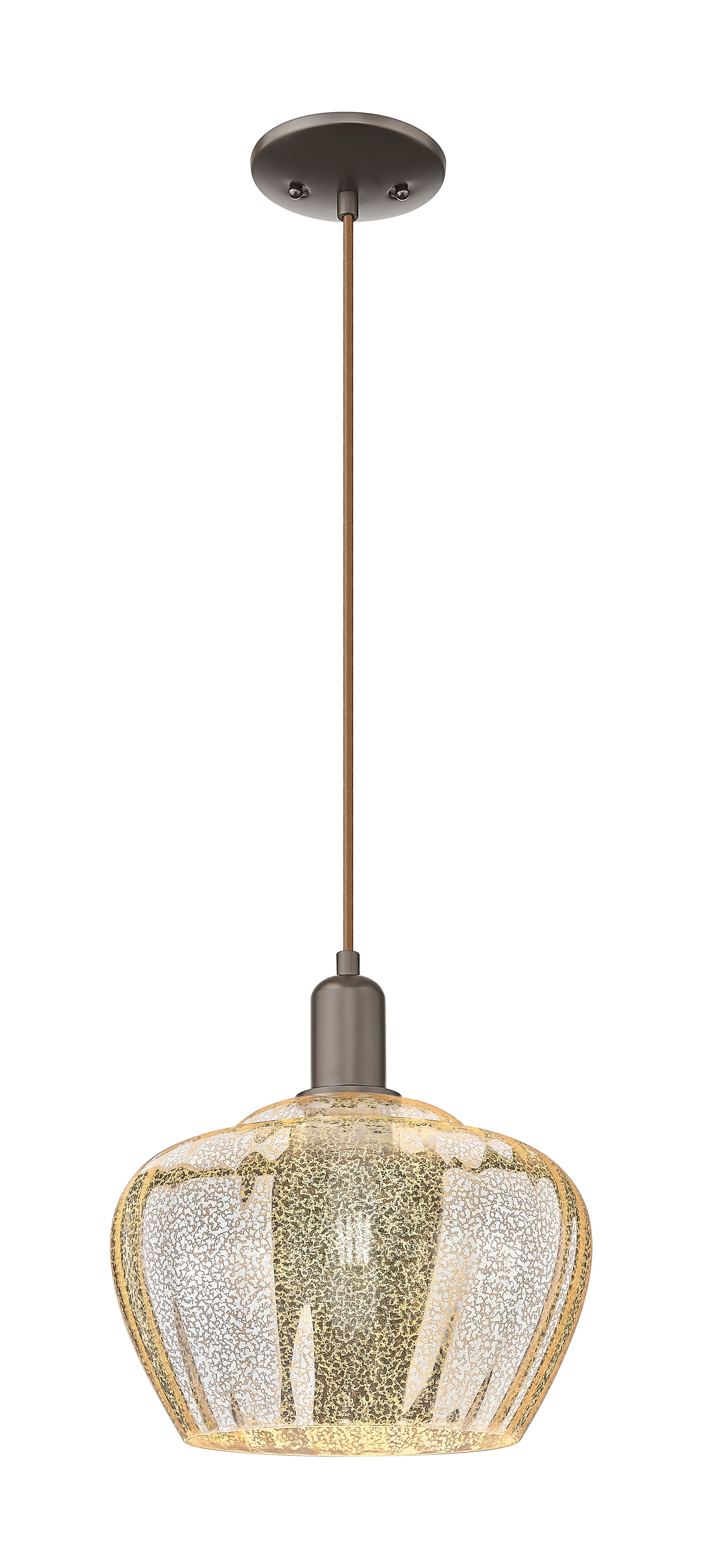 Arcadia Mini Pendant Antique Brass Steel