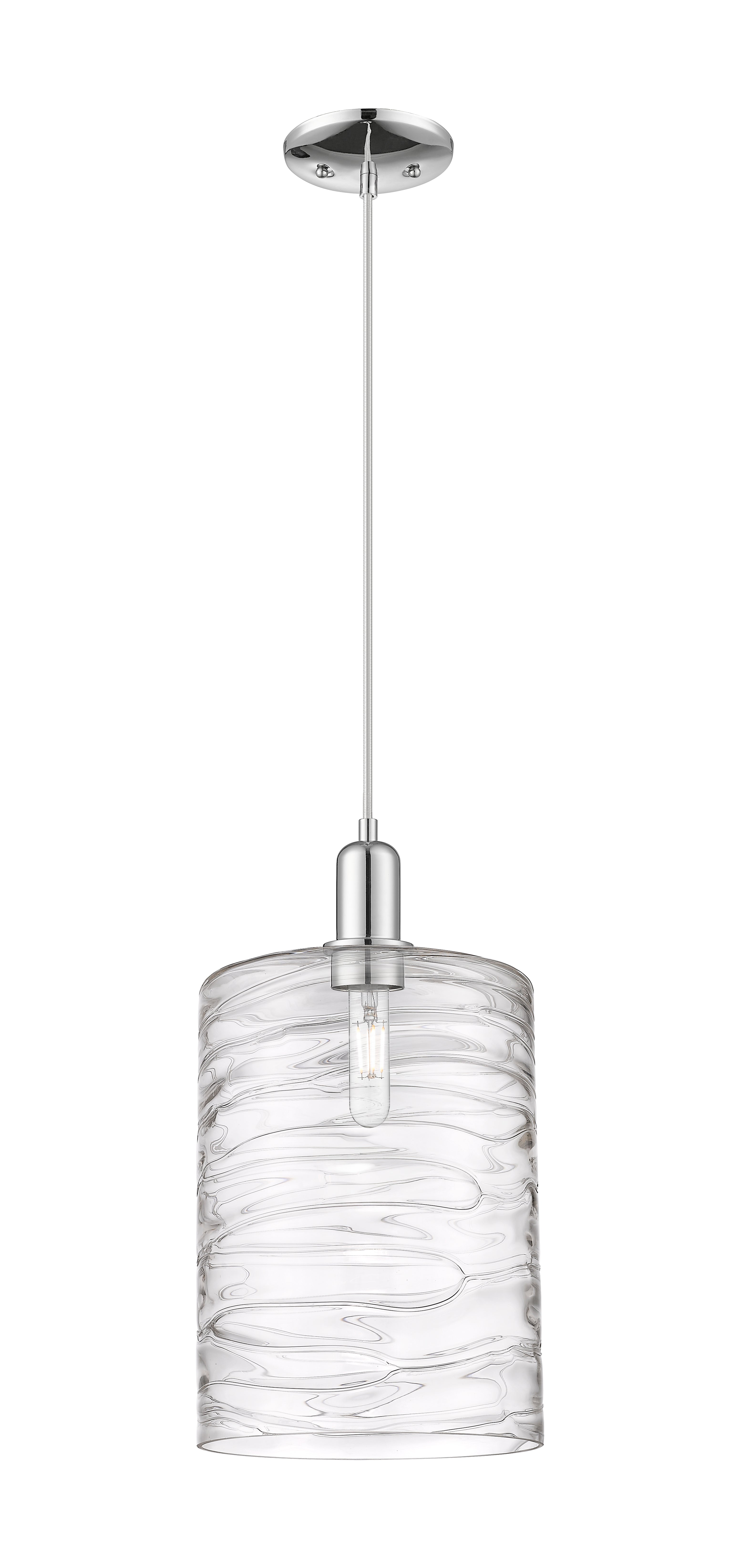Arcadia Mini Pendant Antique Brass Glass