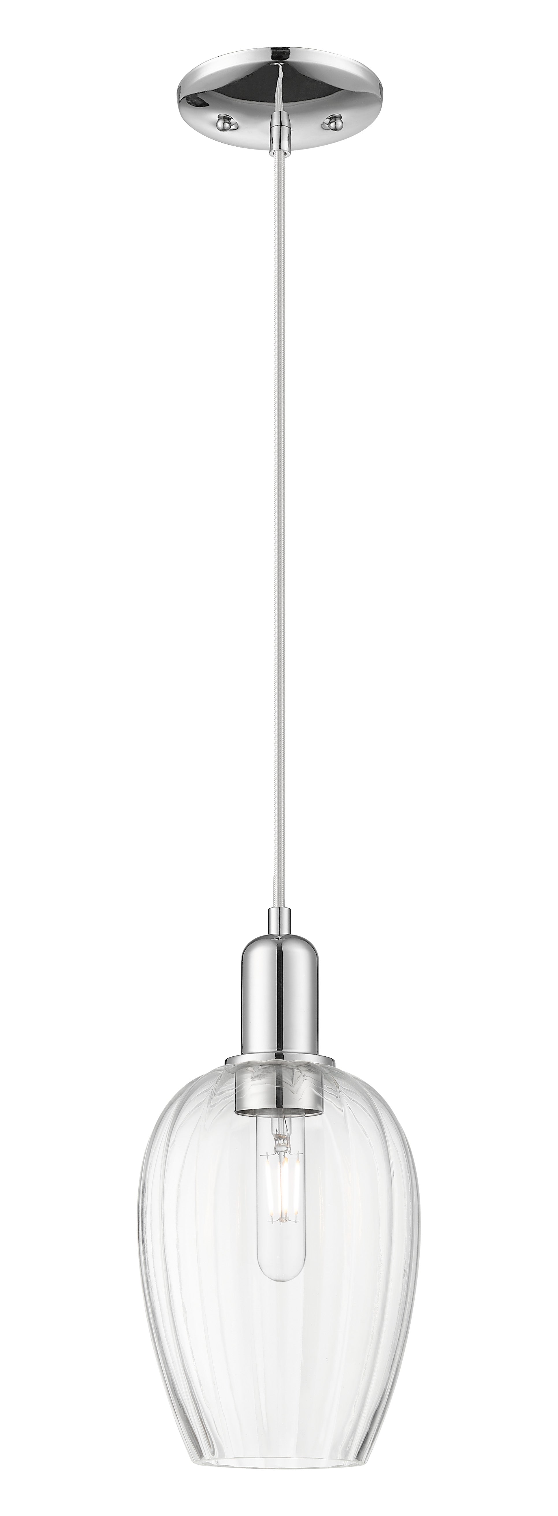 Arcadia Mini Pendant Antique Brass Dimmable