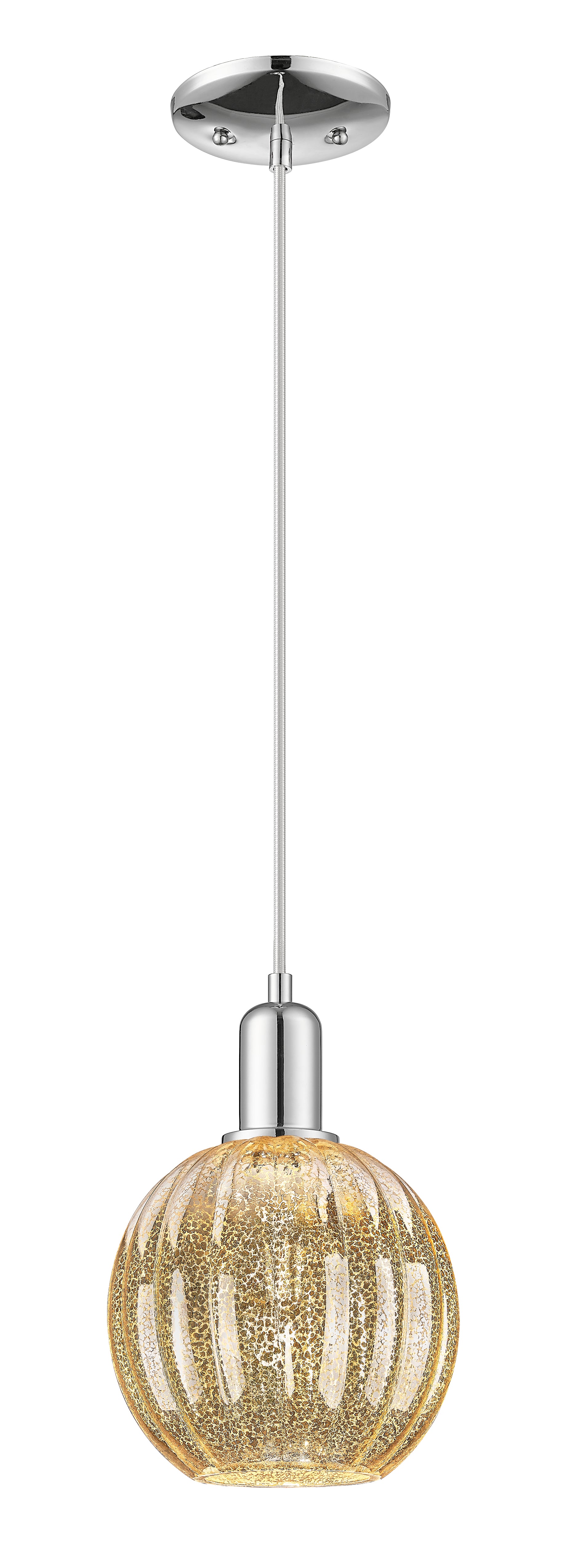 Arcadia Mini Pendant Antique Brass Finish