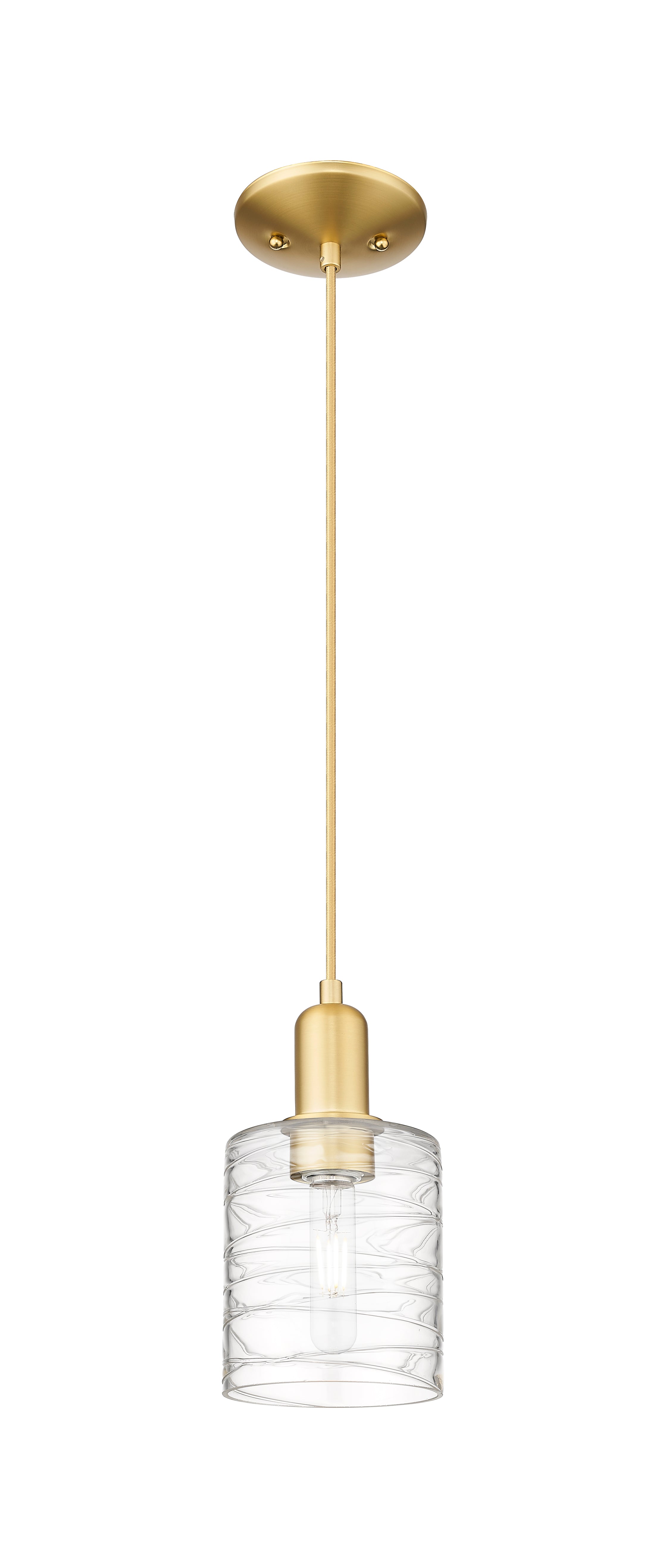 Arcadia Mini Pendant Antique Brass Finish