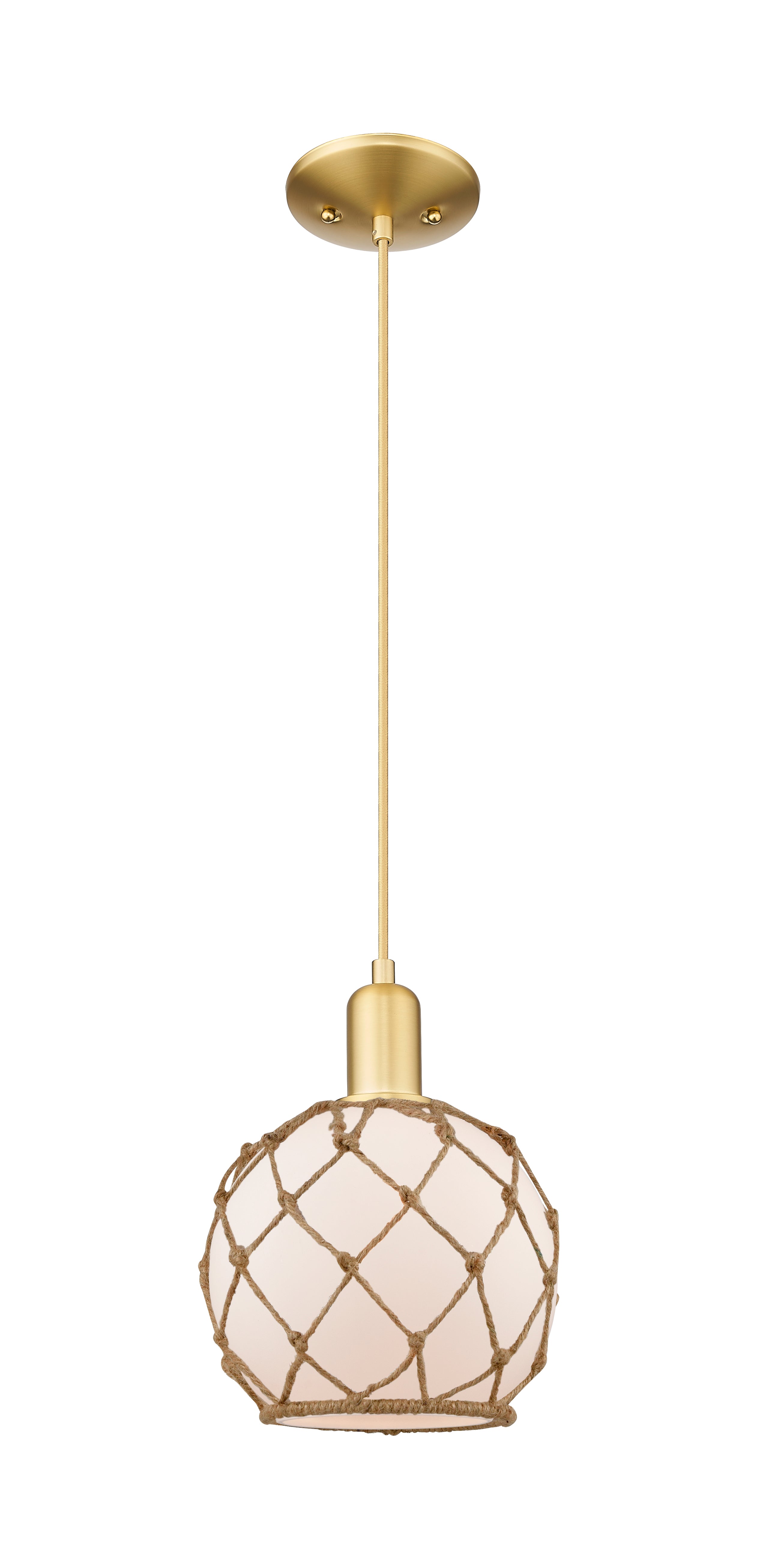 Arcadia Mini Pendant Antique Brass Finish