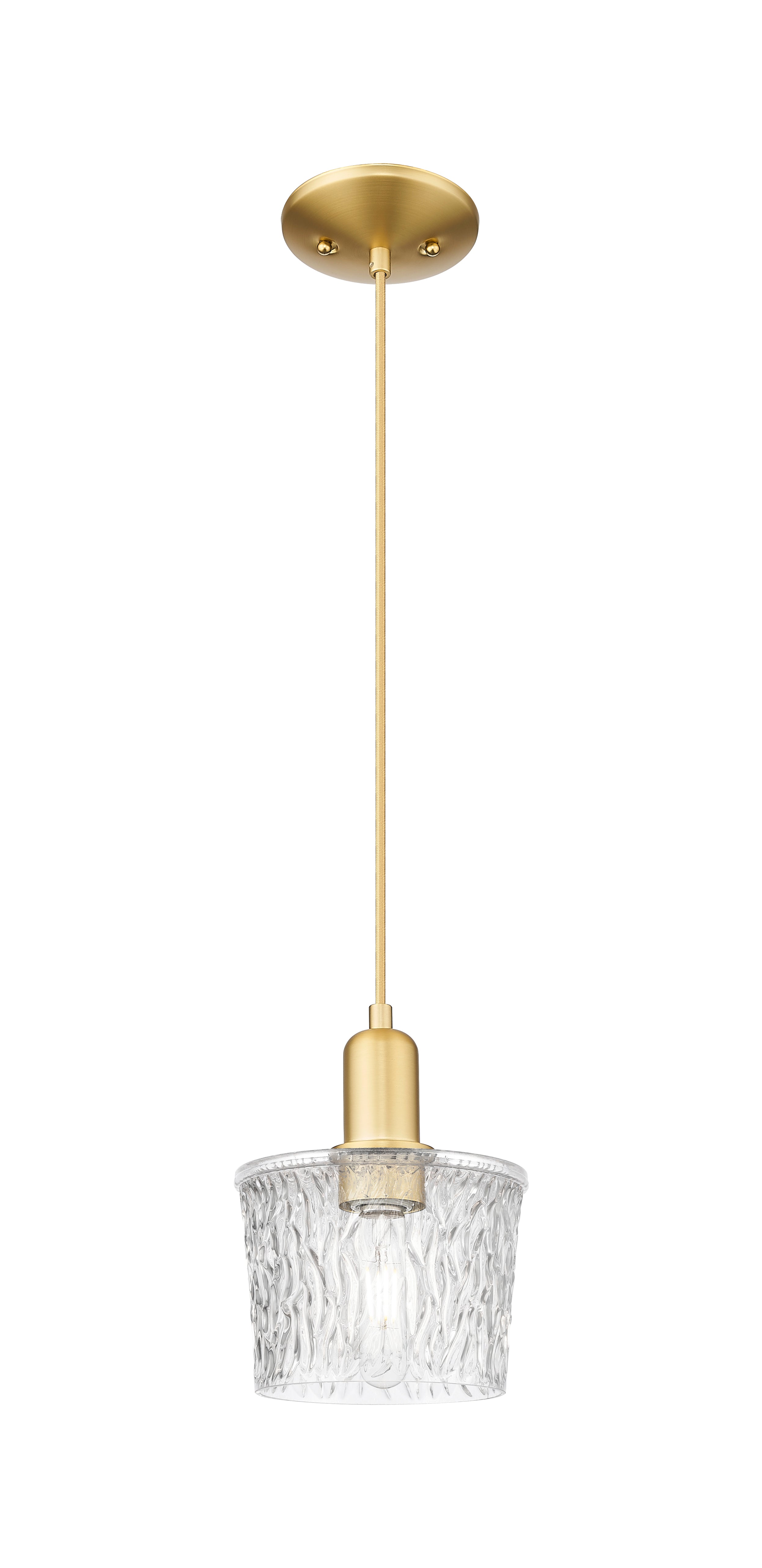 Arcadia Mini Pendant Antique Brass Finish