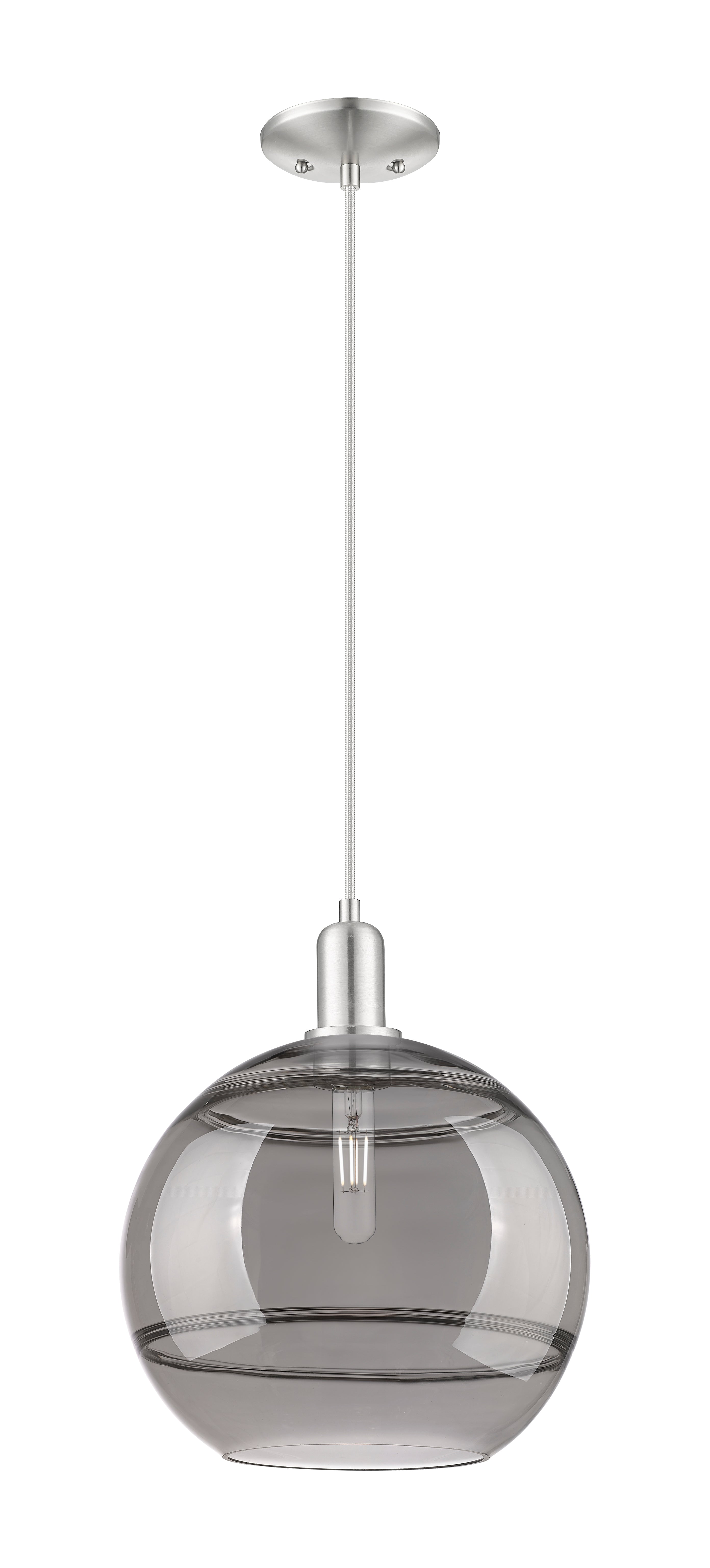 Arcadia Mini Pendant Antique Brass 12 Inch