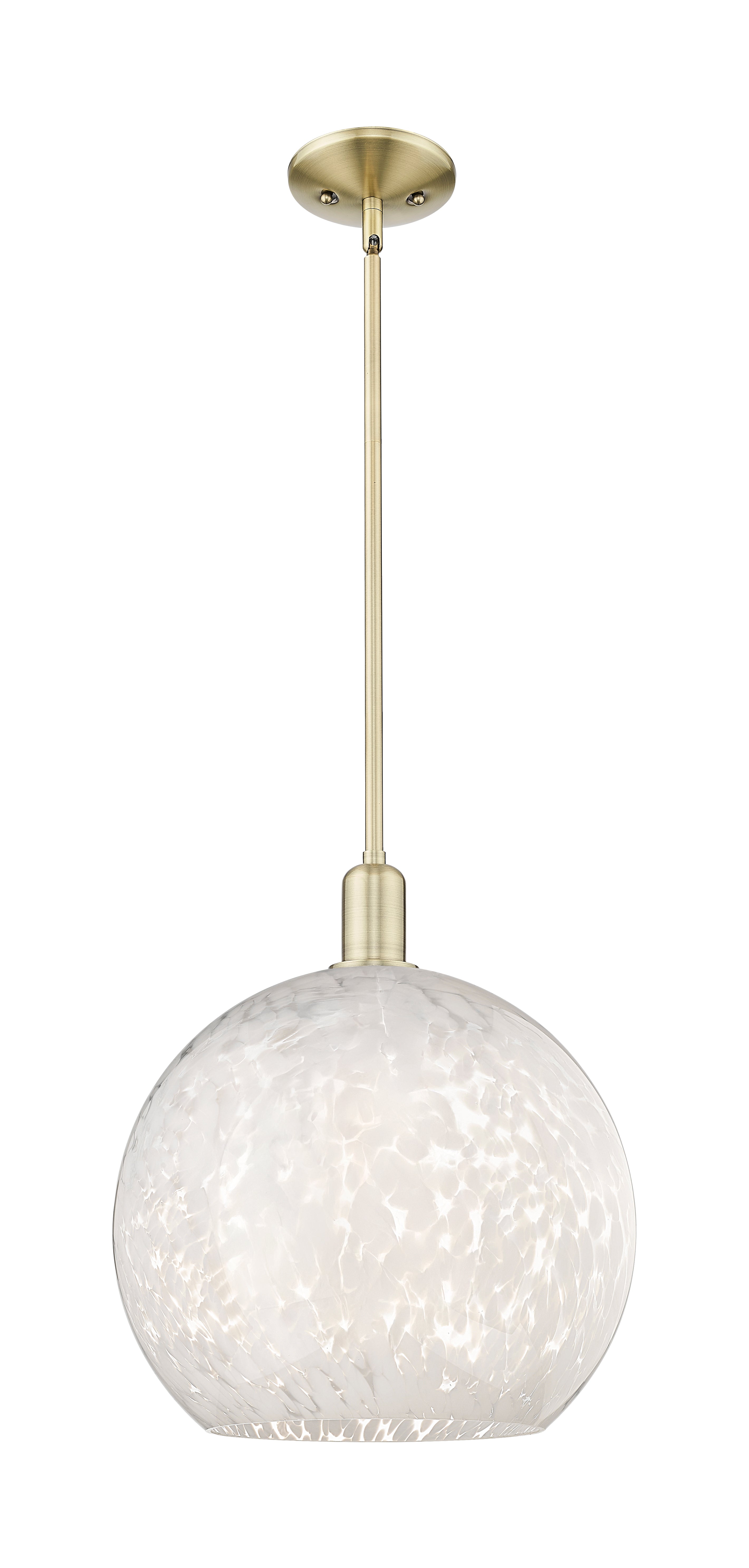 Arcadia Mini Pendant Antique Brass Finish
