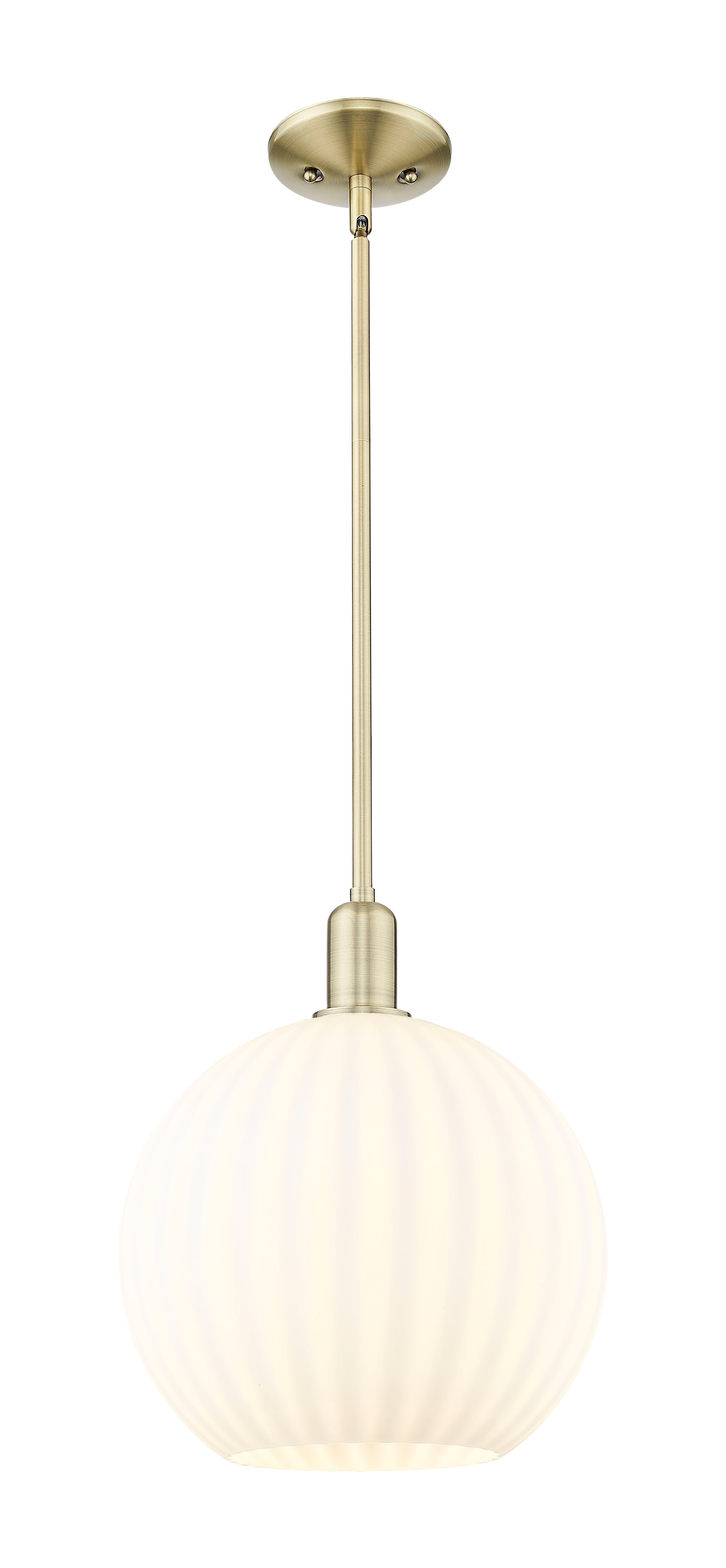 Arcadia Mini Pendant Antique Brass Finish