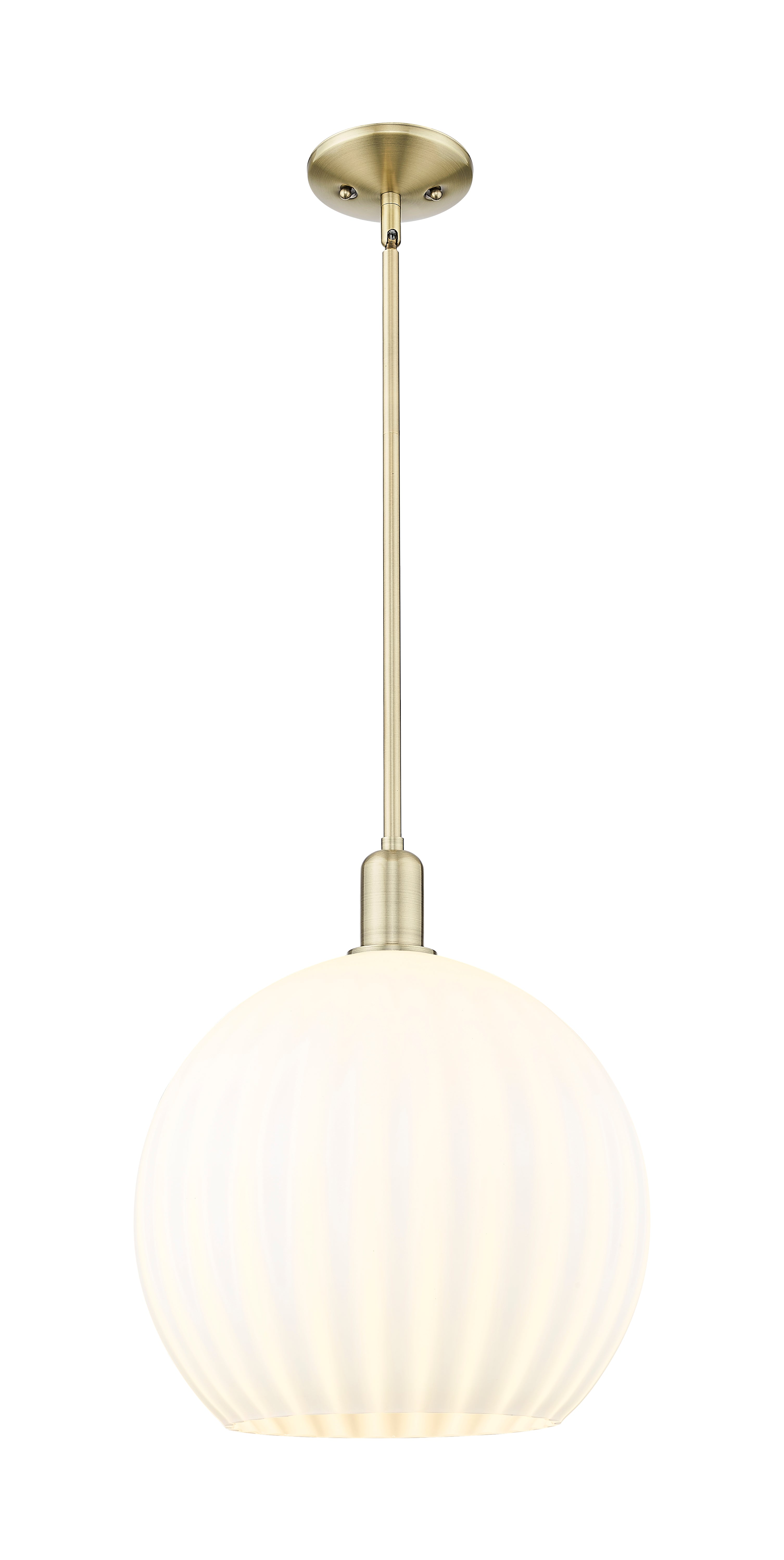 Arcadia Mini Pendant Antique Brass Finish