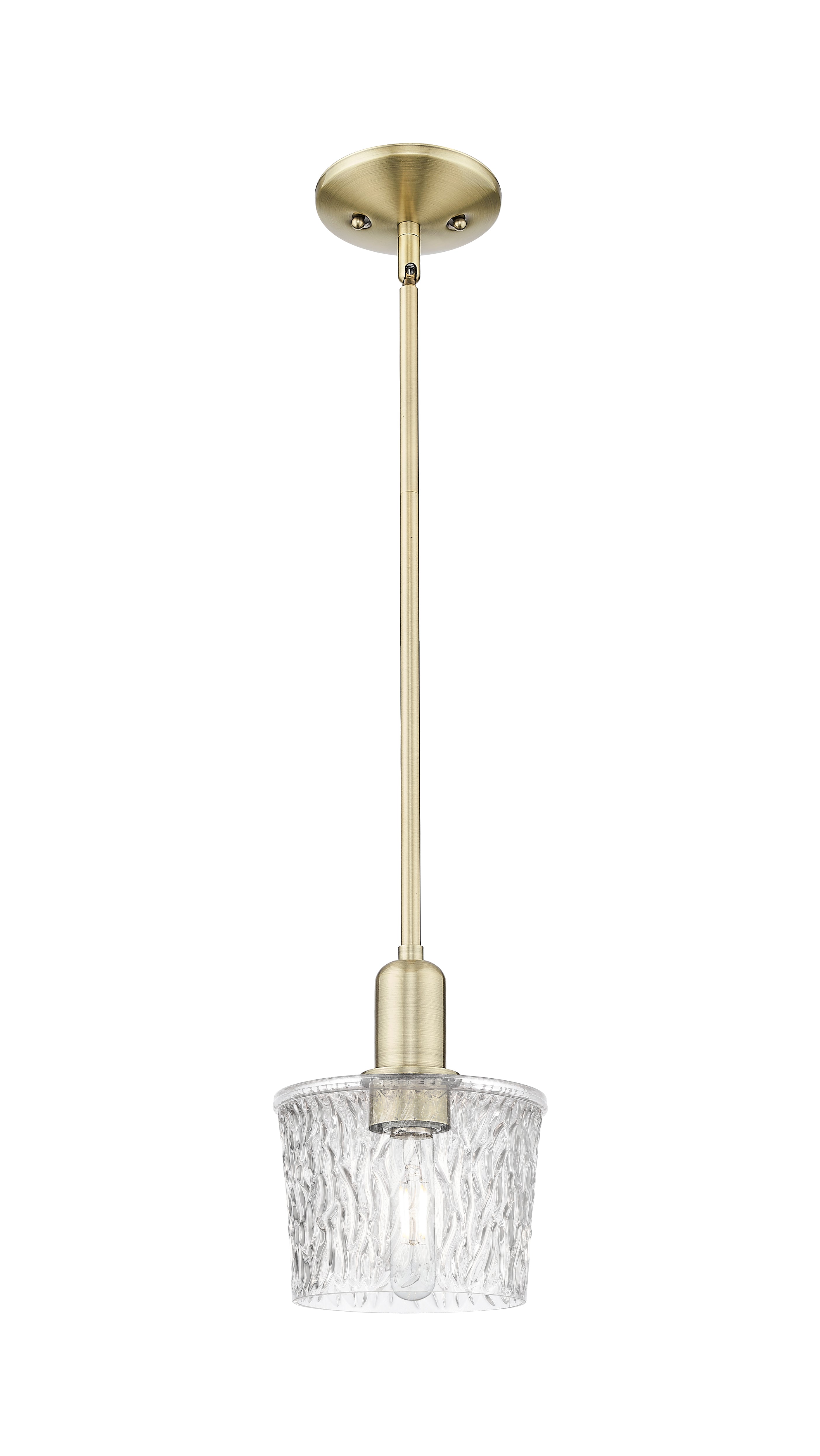 Arcadia Mini Pendant Antique Brass
