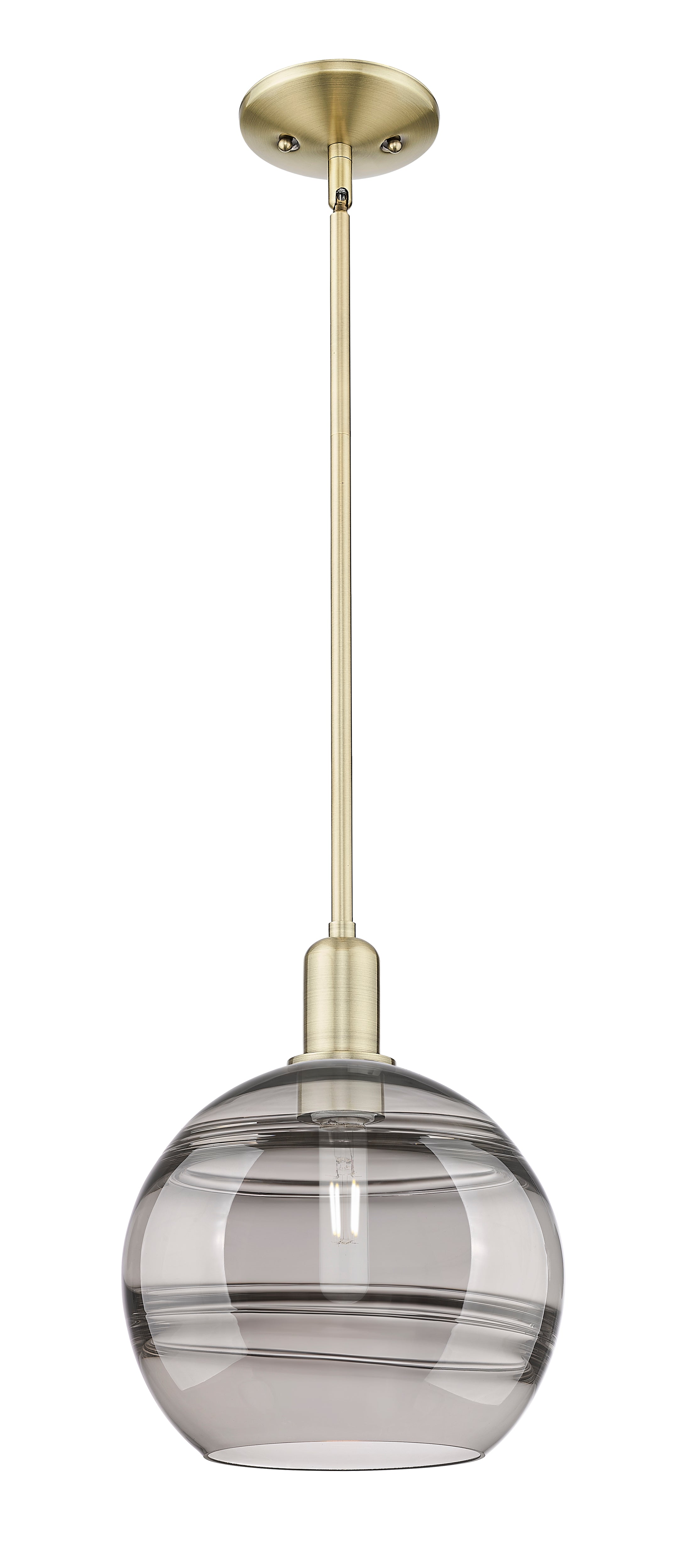 Arcadia Mini Pendant Antique Brass Finish