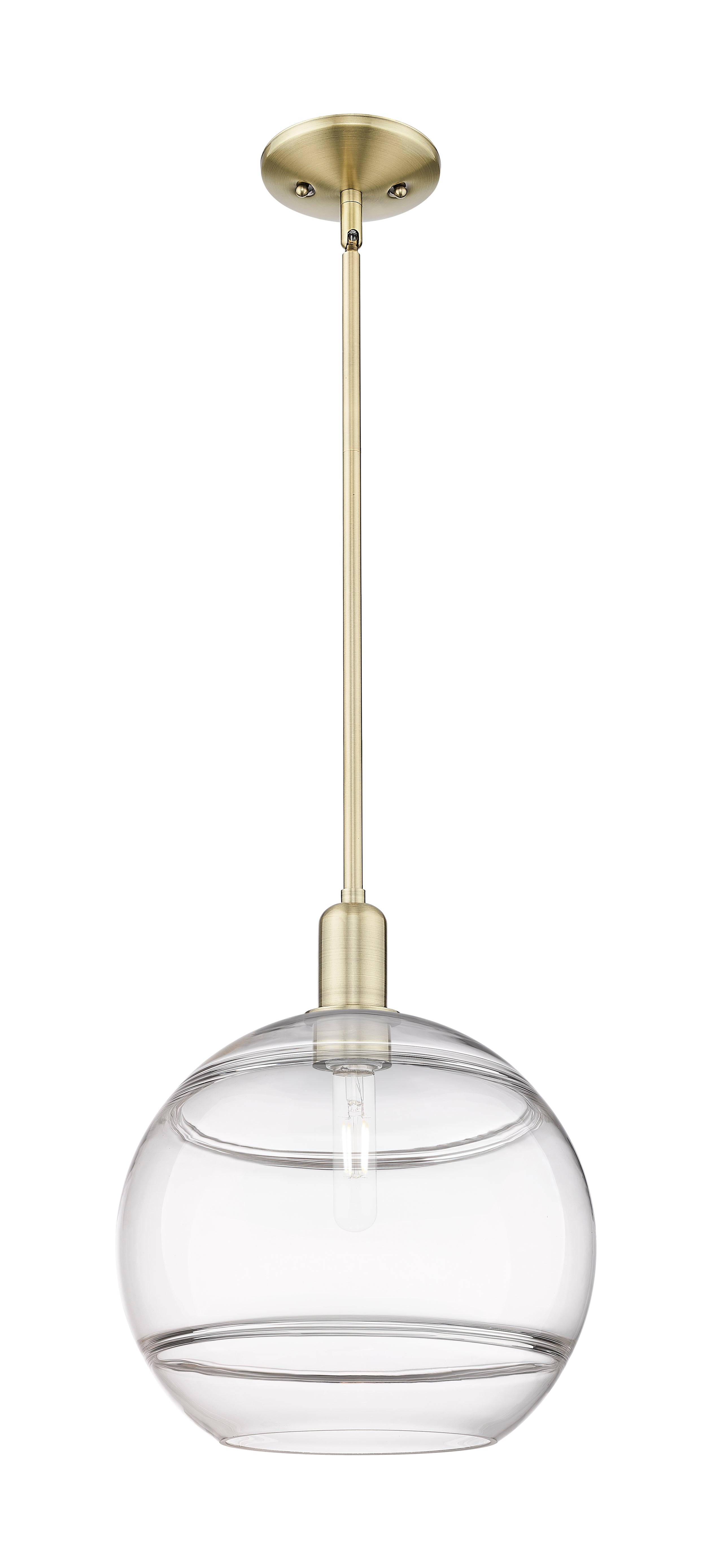 Arcadia Mini Pendant Antique Brass Cast Steel