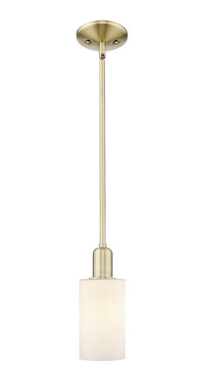 Clymer 4-Inch 1-Light Stem-Hung Mini Pendant 9.5-Inch High