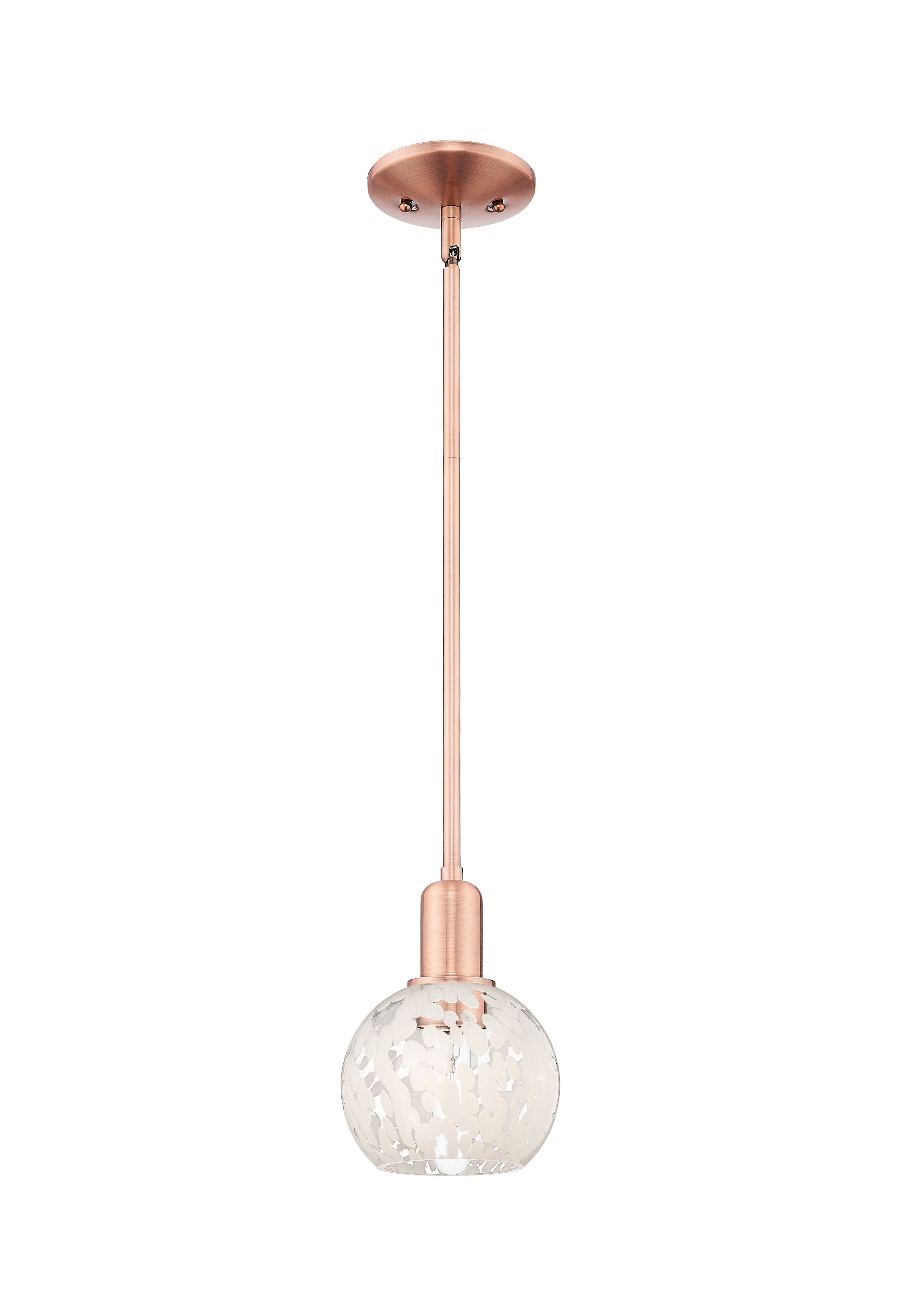 Arcadia Mini Pendant Antique Brass Finish