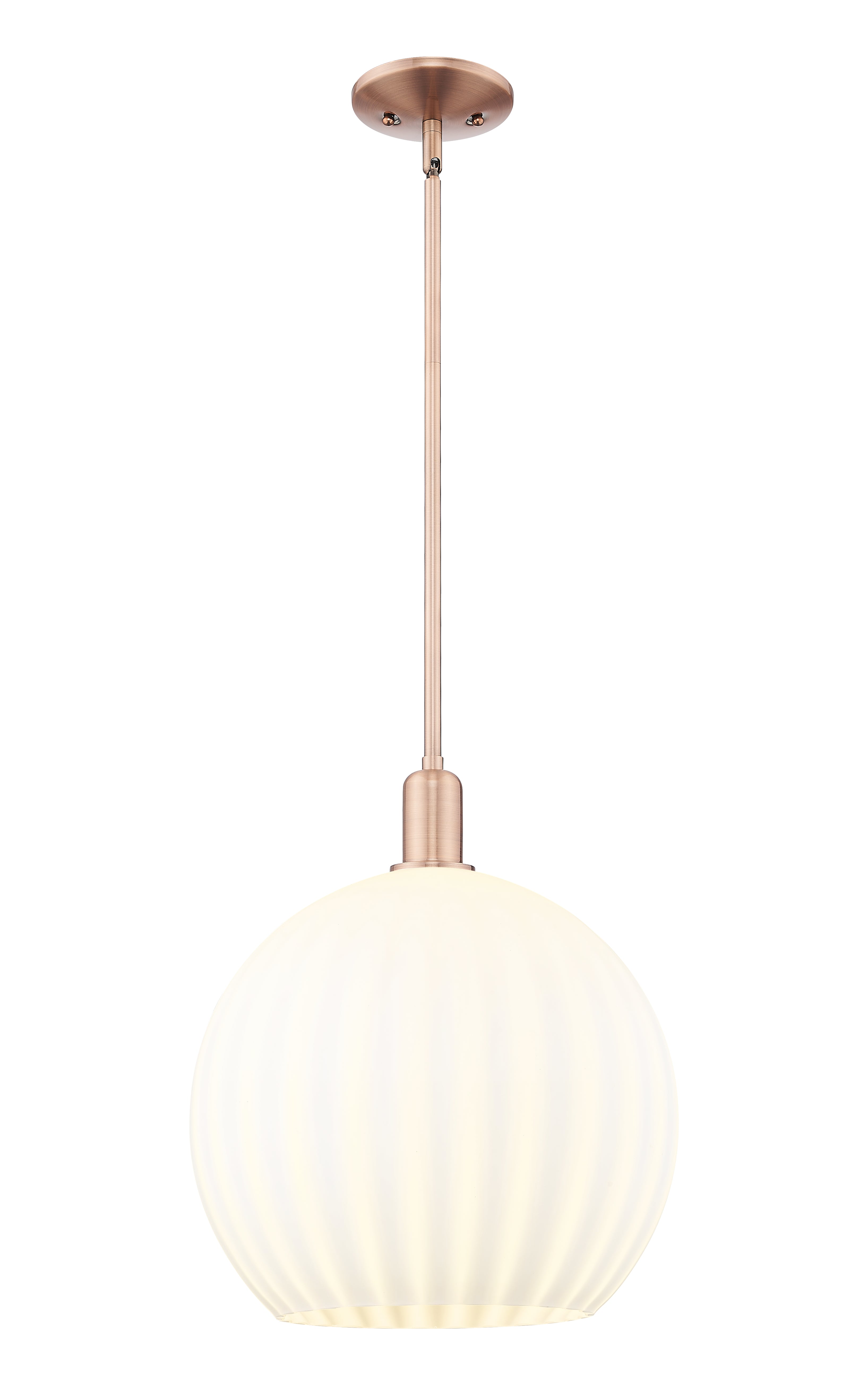 Arcadia Mini Pendant Antique Brass Finish