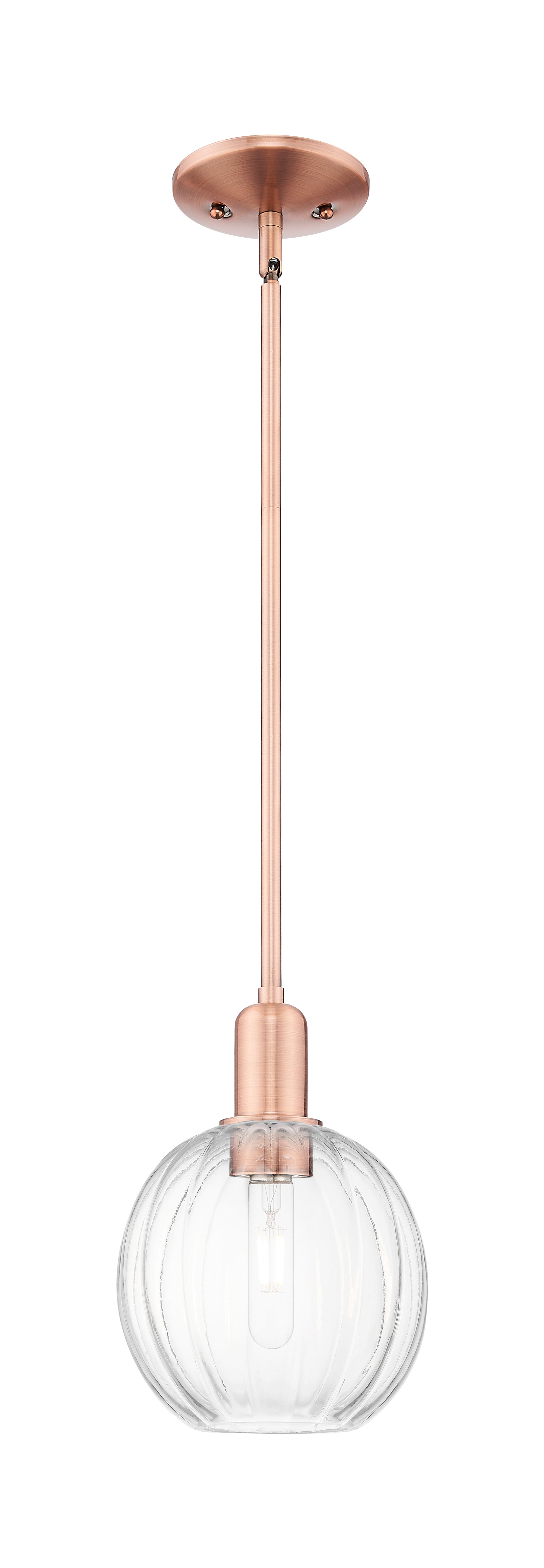 Arcadia Mini Pendant Antique Brass Steel