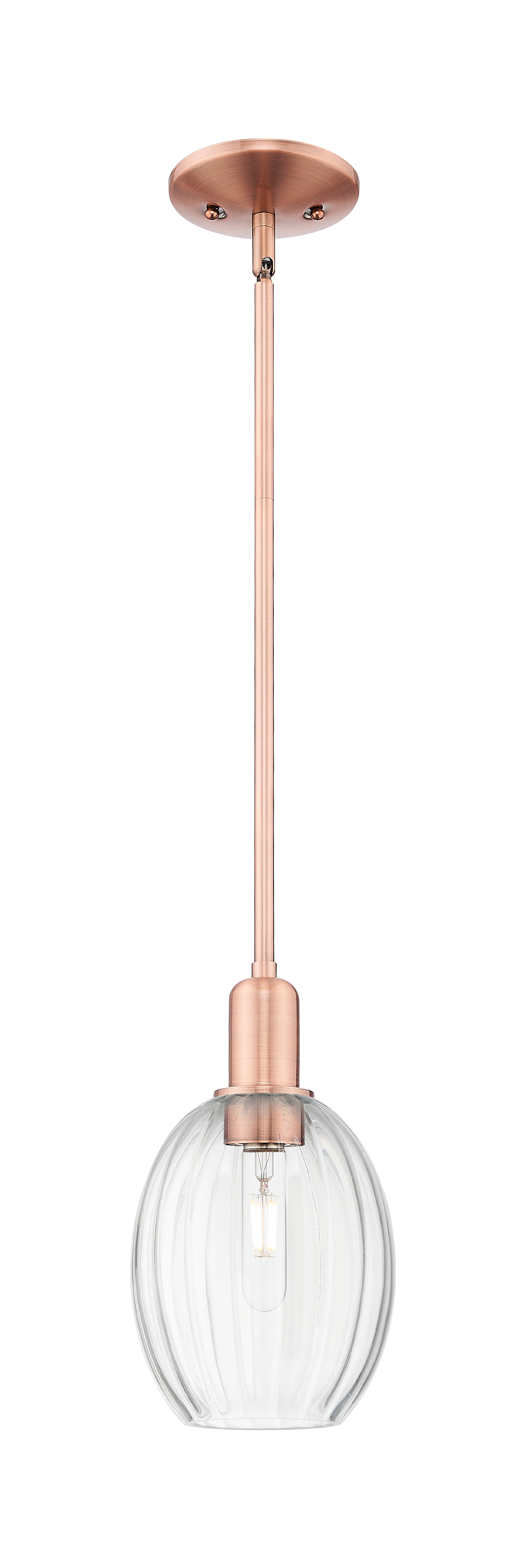 Arcadia Mini Pendant Antique Brass Finish