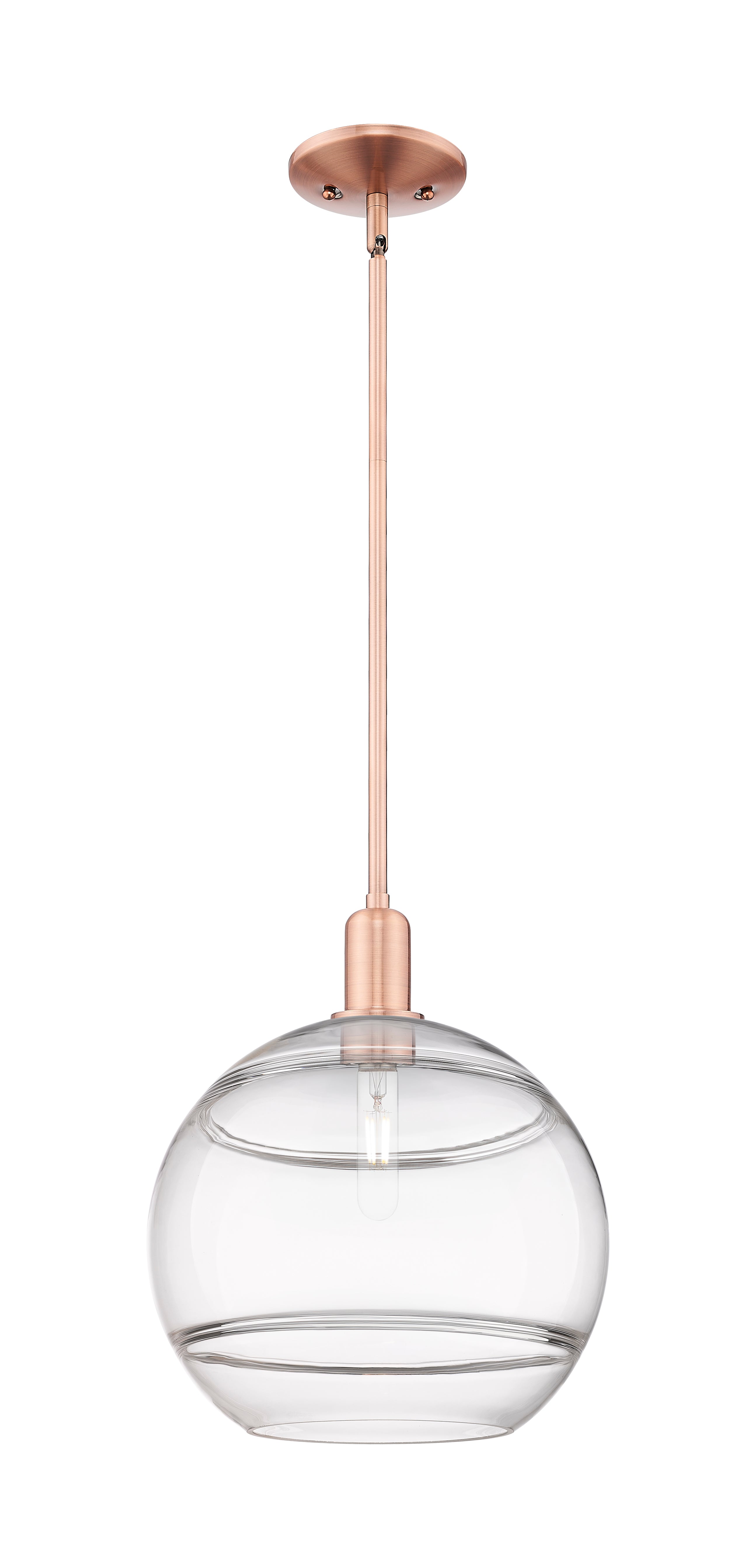 Arcadia Mini Pendant Antique Brass Cast Steel