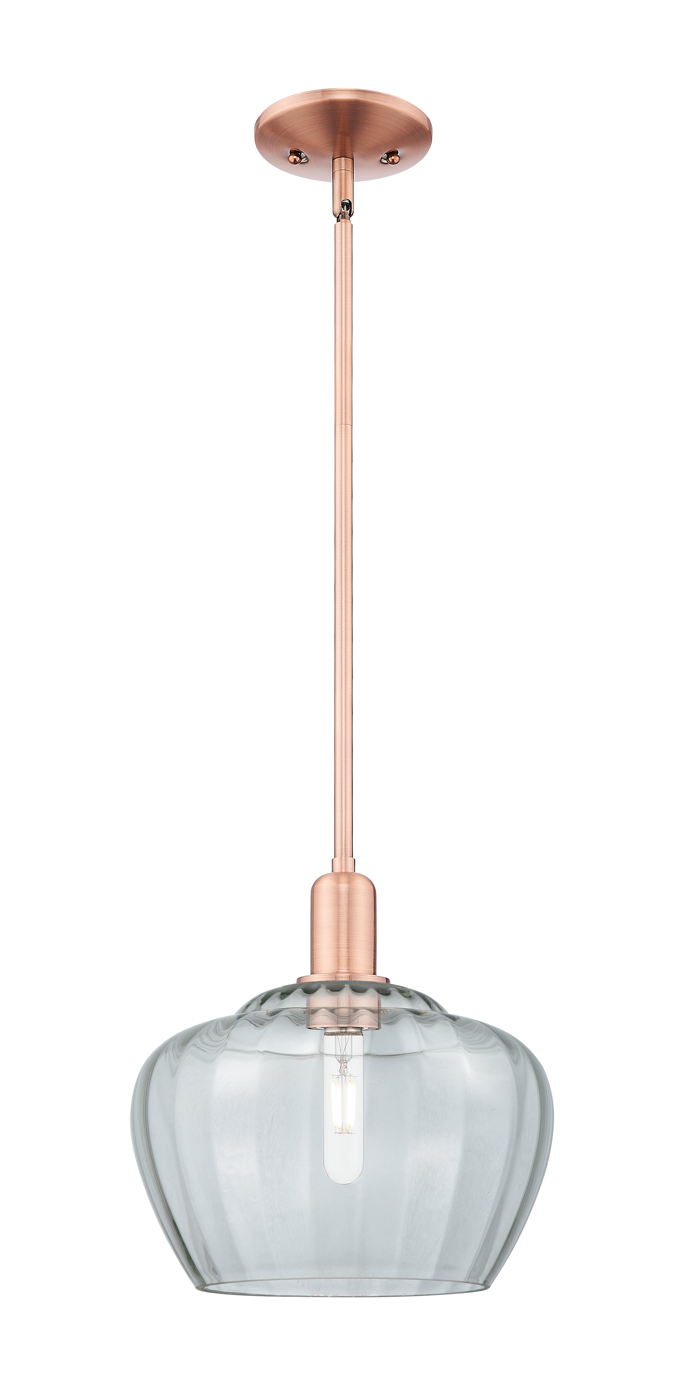 Arcadia Mini Pendant Antique Brass Finish