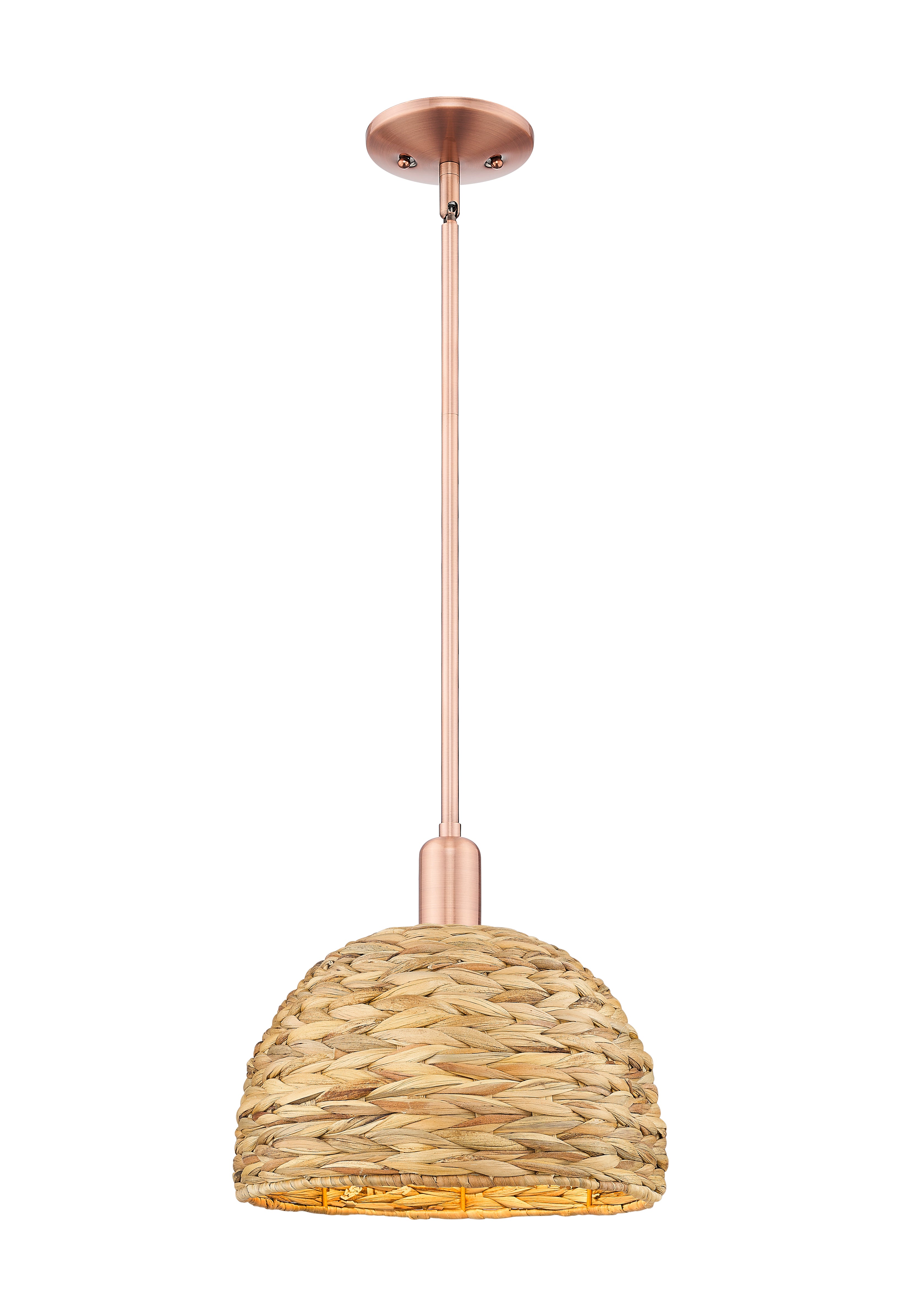 Arcadia Mini Pendant Antique Brass Finish