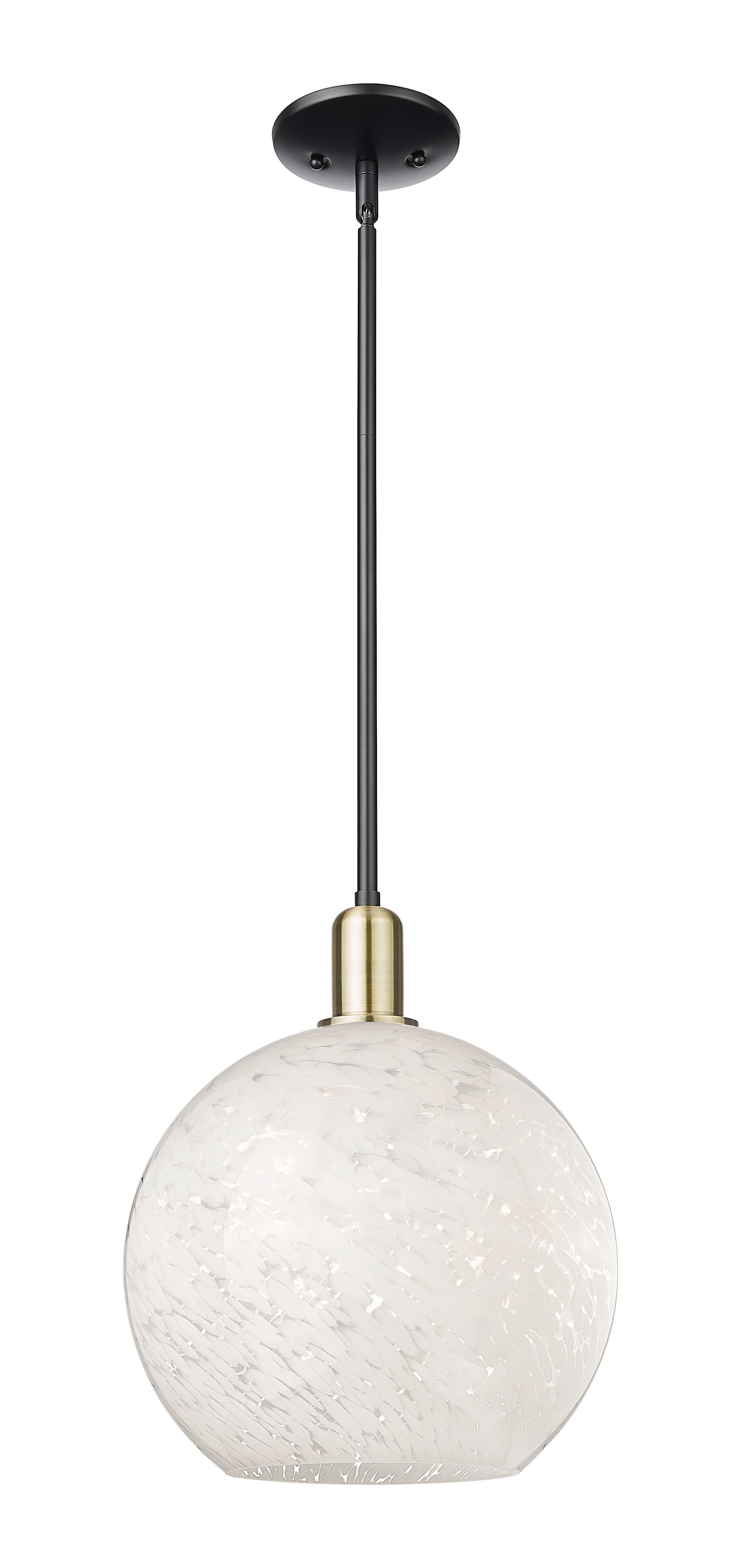 Arcadia Mini Pendant Antique Brass Finish