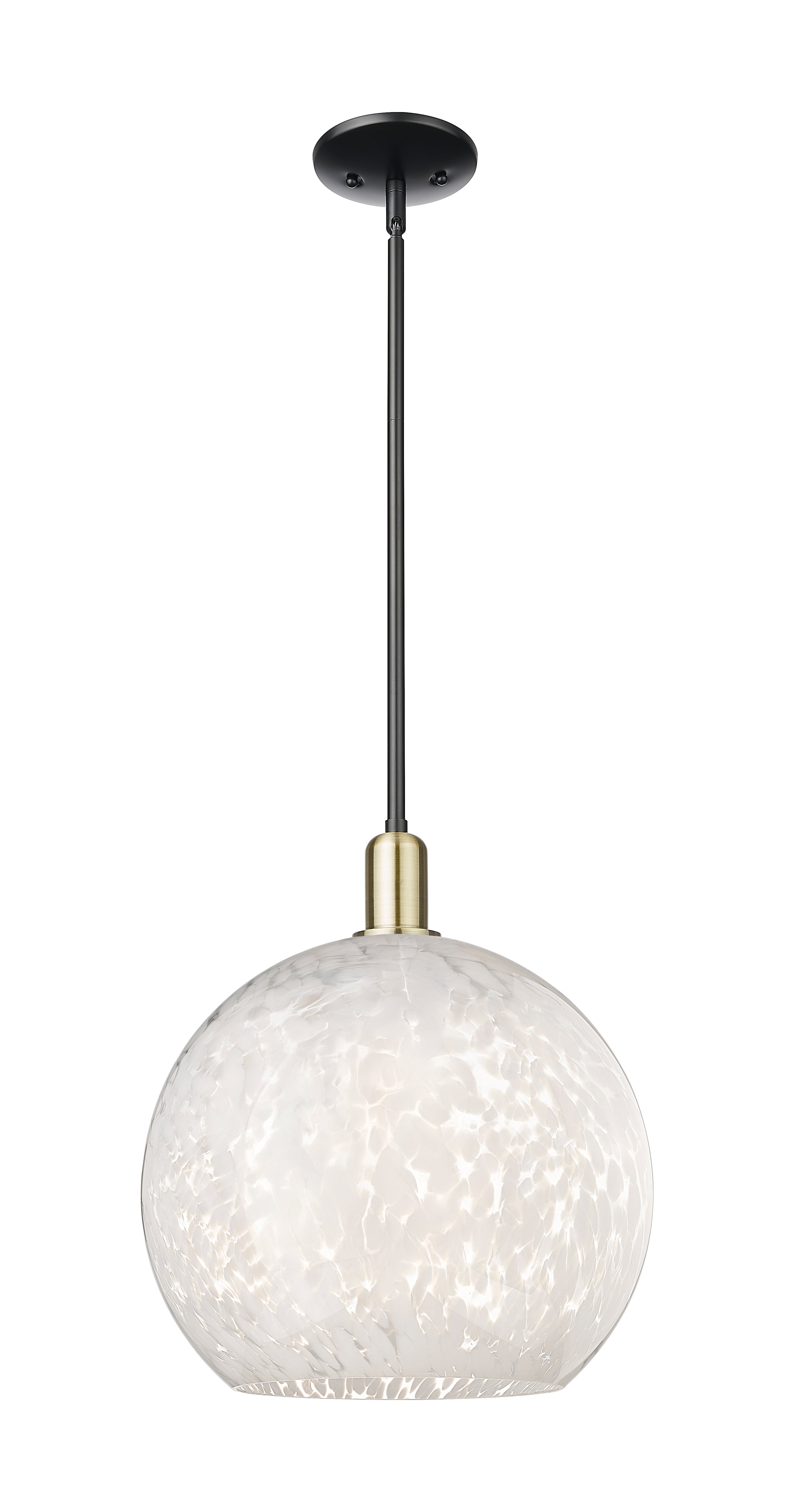 Arcadia Mini Pendant Antique Brass Finish