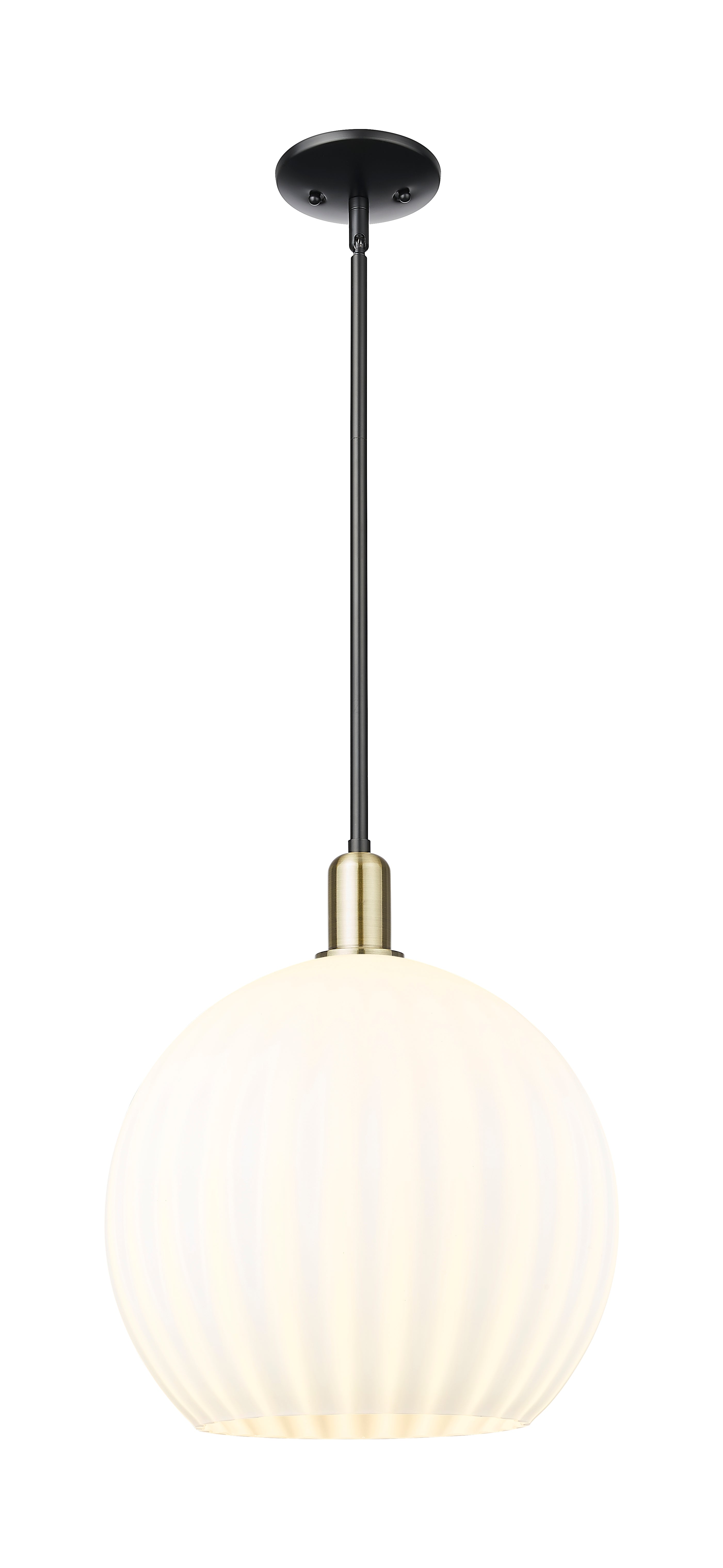 Arcadia Mini Pendant Antique Brass Finish