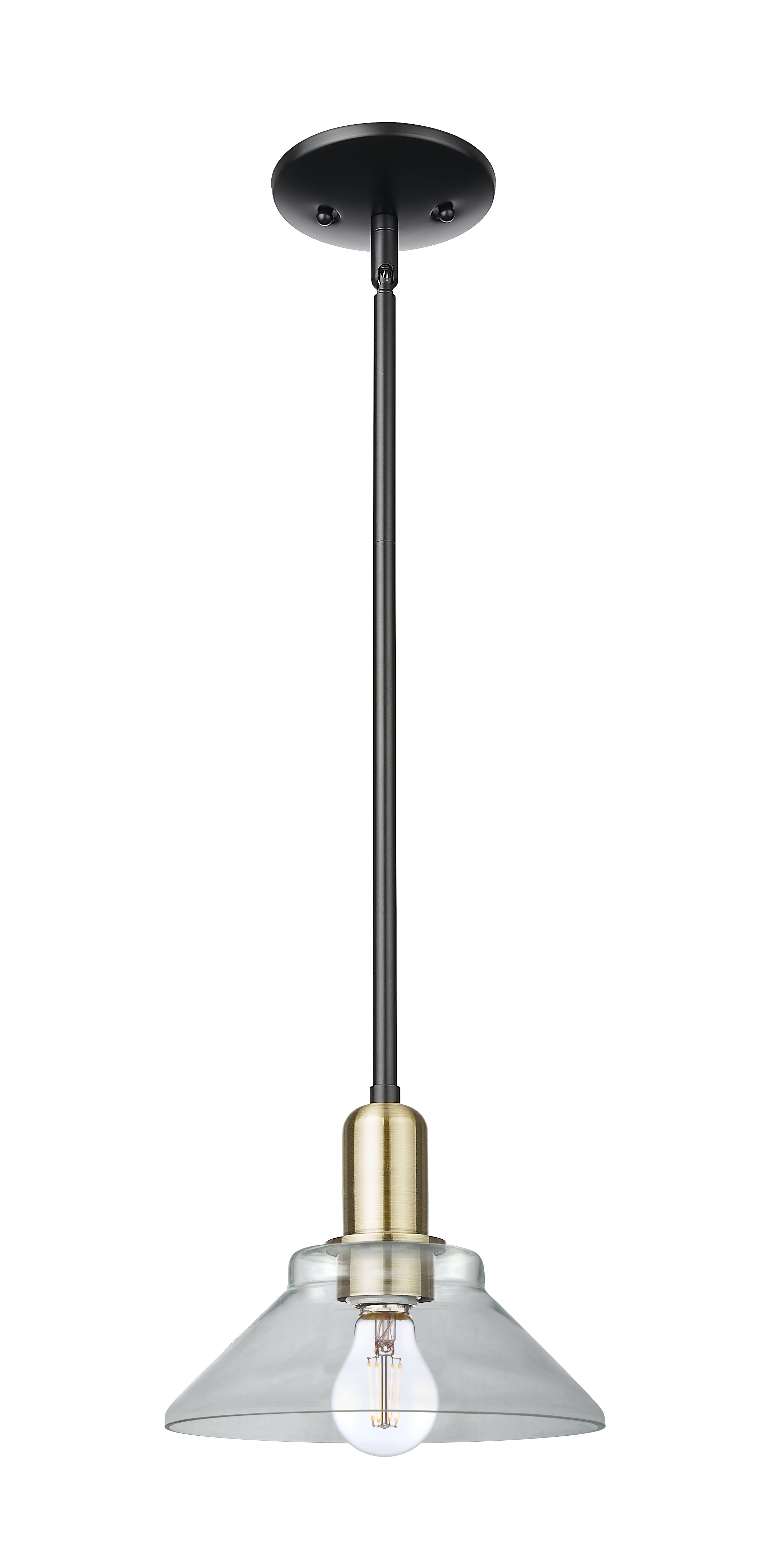 Arcadia Mini Pendant Antique Brass Steel