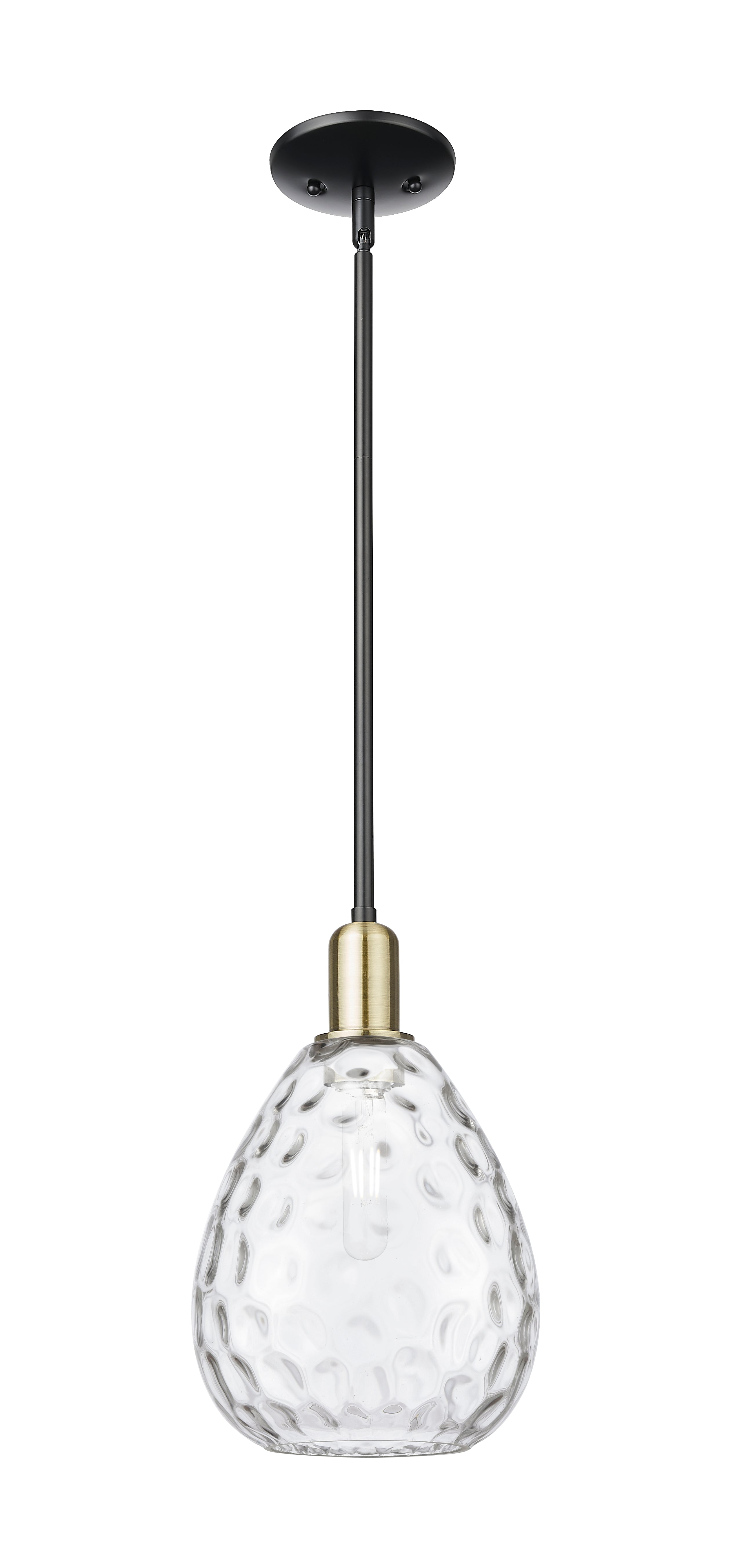 Arcadia Mini Pendant Antique Brass Finish