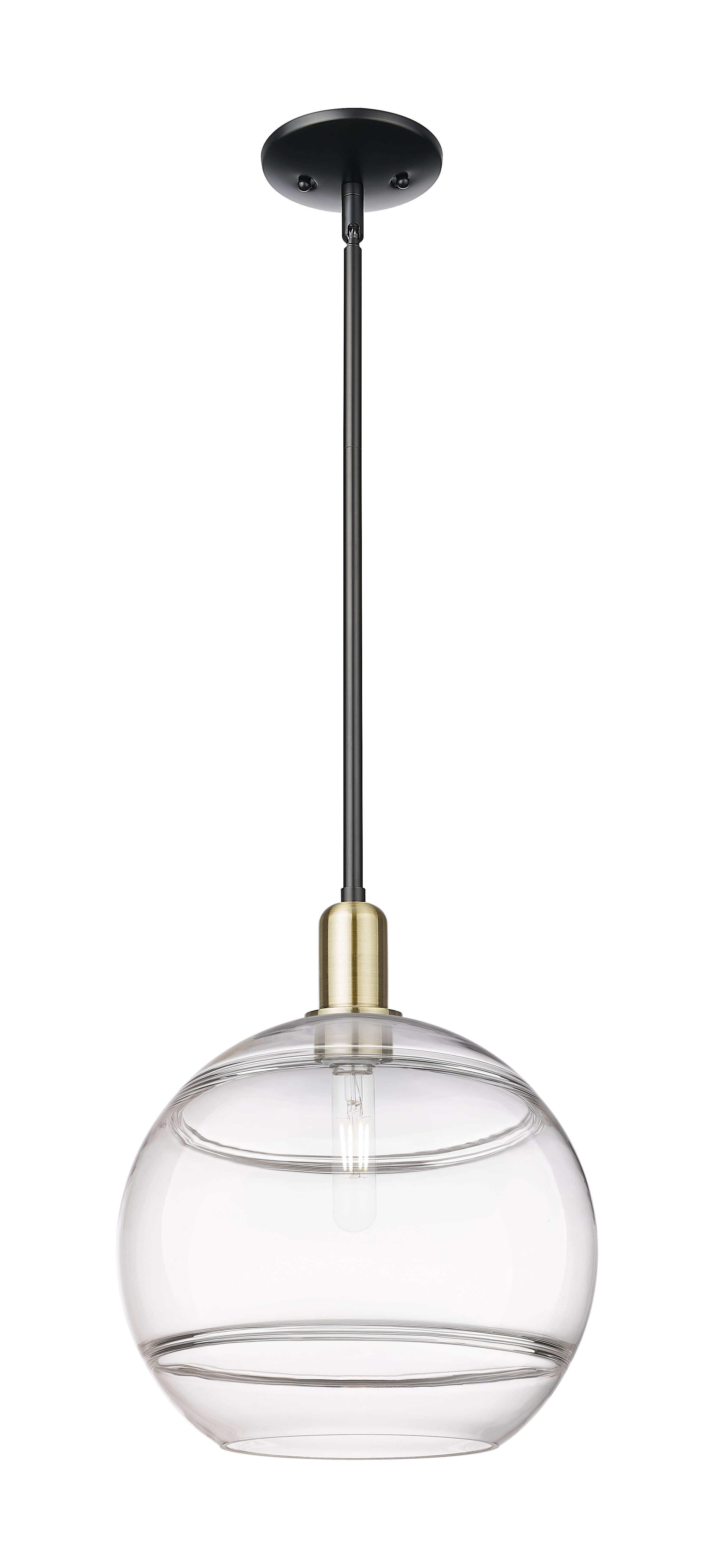 Arcadia Mini Pendant Antique Brass Cast Steel