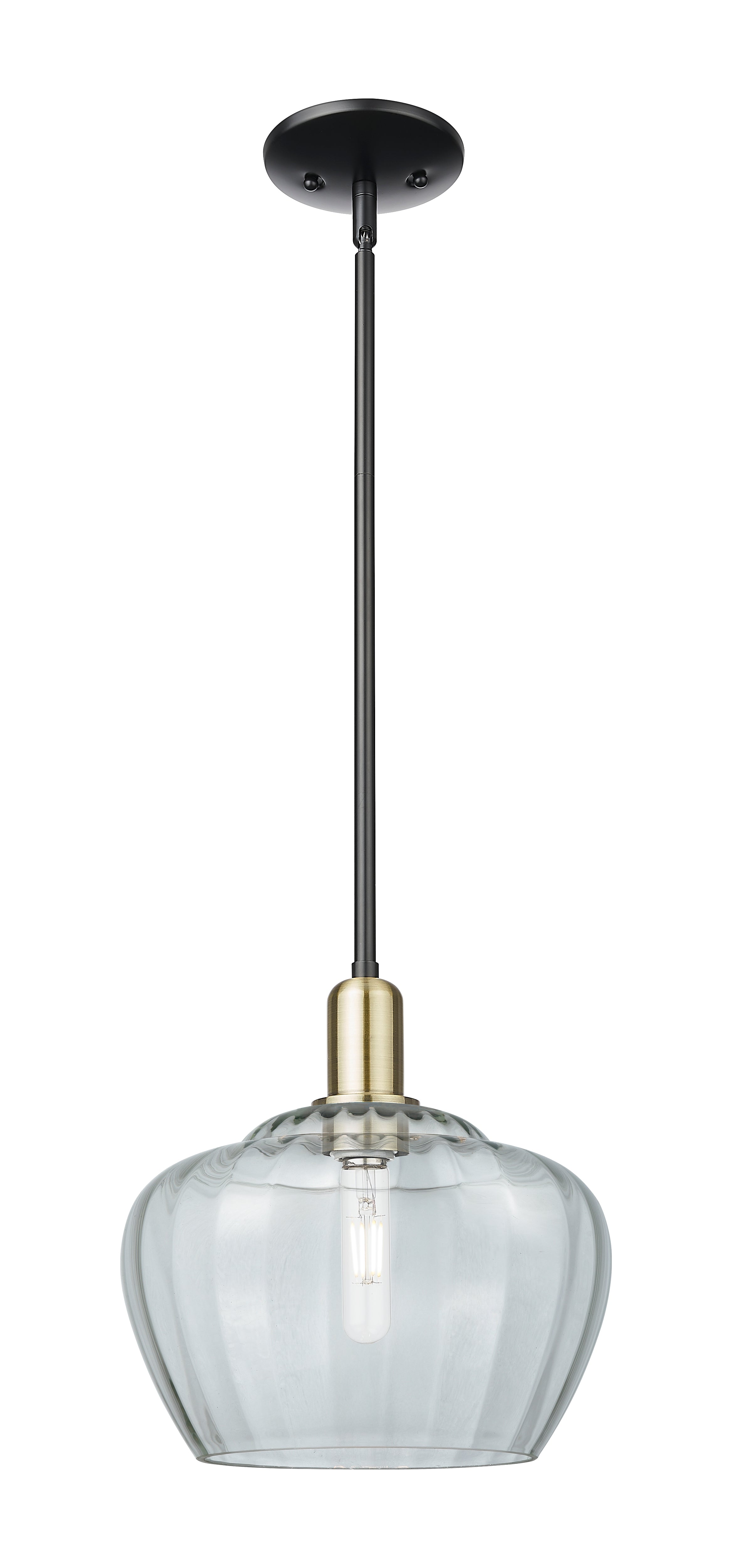 Arcadia Mini Pendant Antique Brass Finish