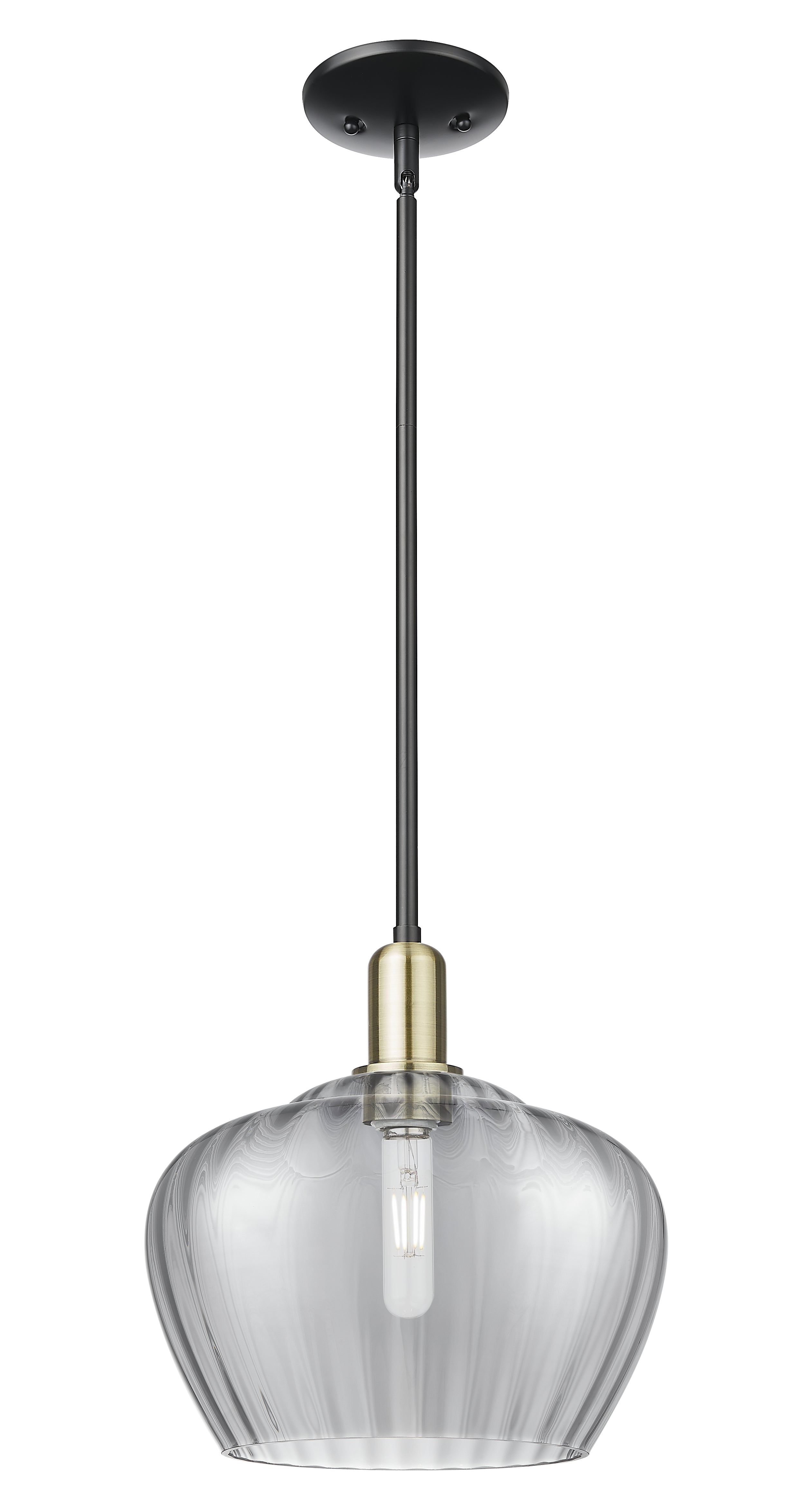 Arcadia Mini Pendant Antique Brass Finish