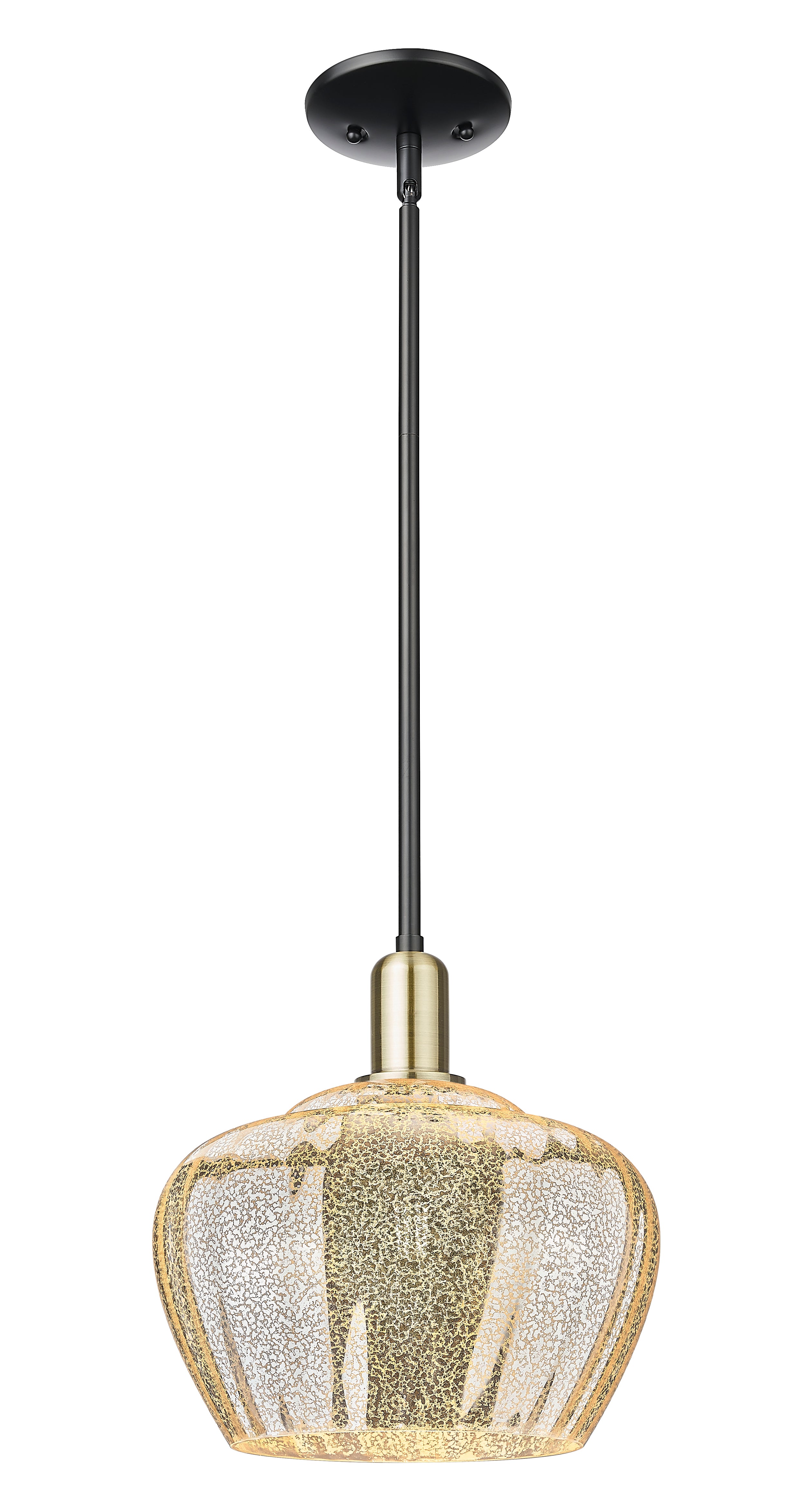 Arcadia Mini Pendant Antique Brass Finish