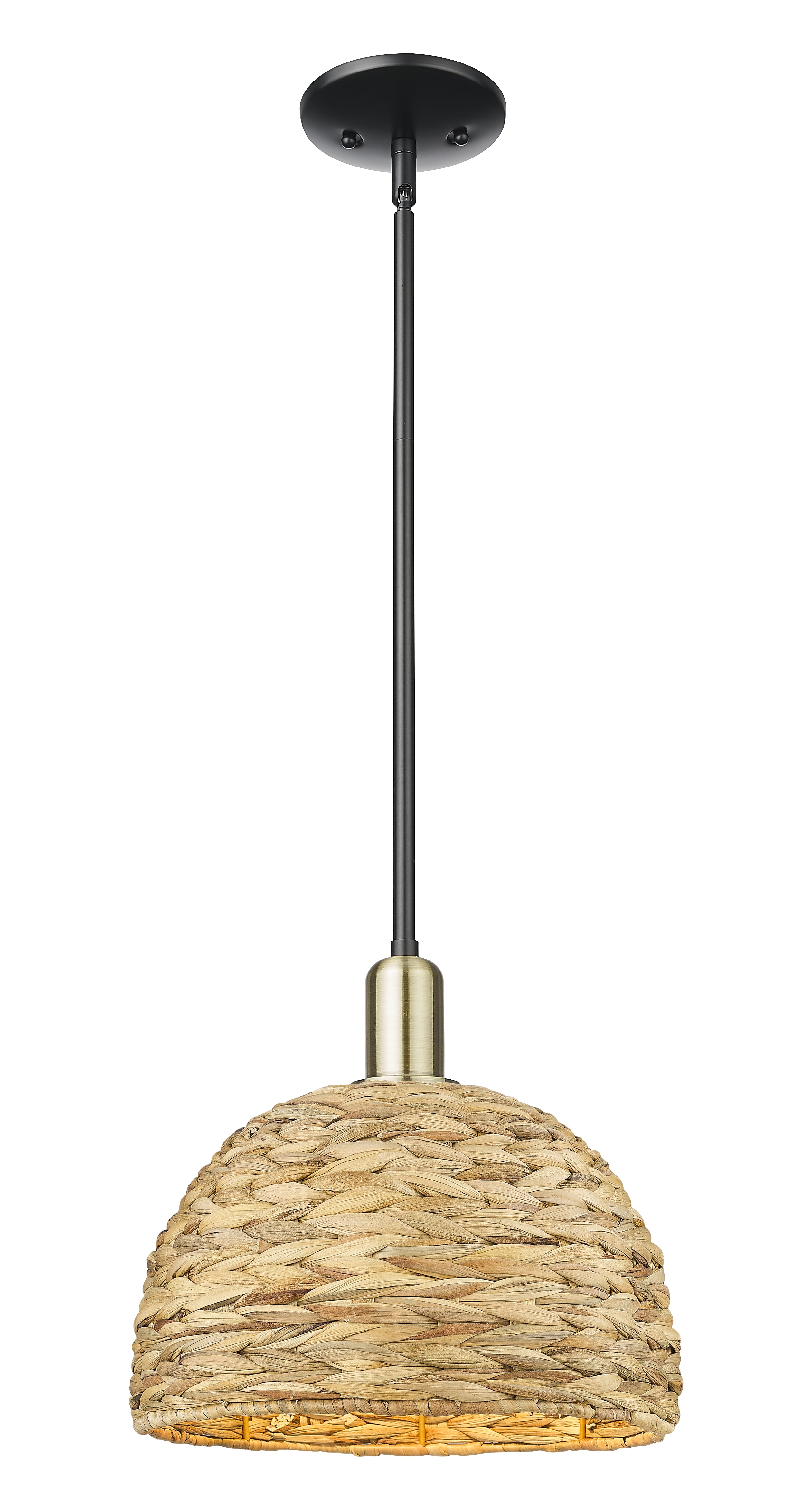 Arcadia Mini Pendant Antique Brass Finish