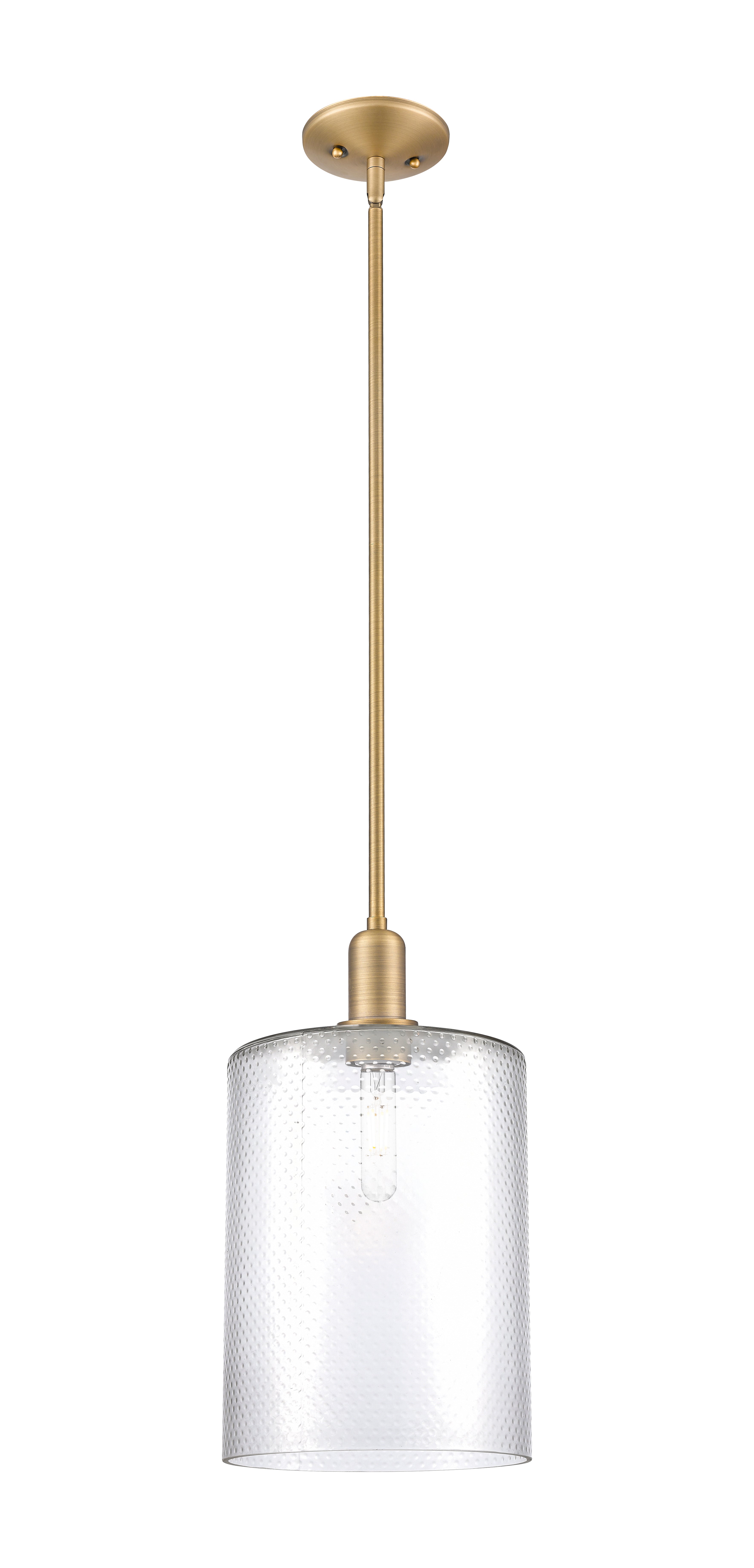 Arcadia Mini Pendant Antique Brass Dimmable