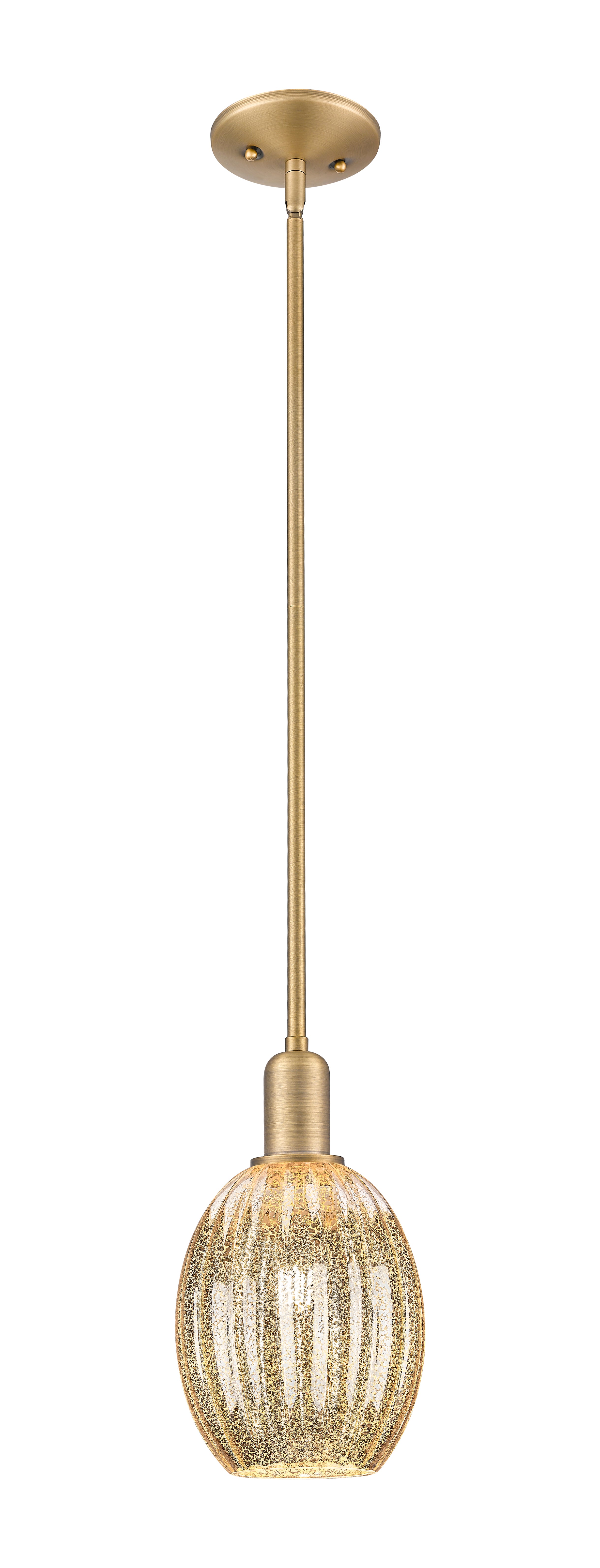 Arcadia Mini Pendant Antique Brass Finish