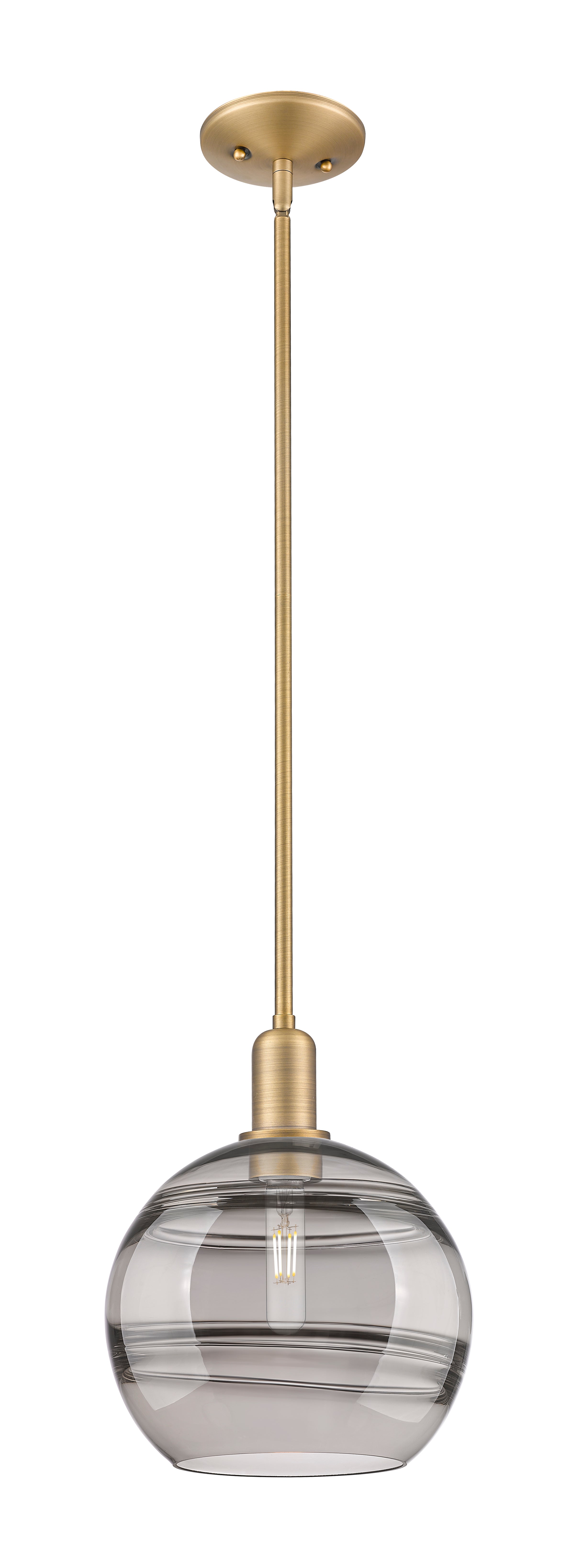 Arcadia Mini Pendant Antique Brass Finish