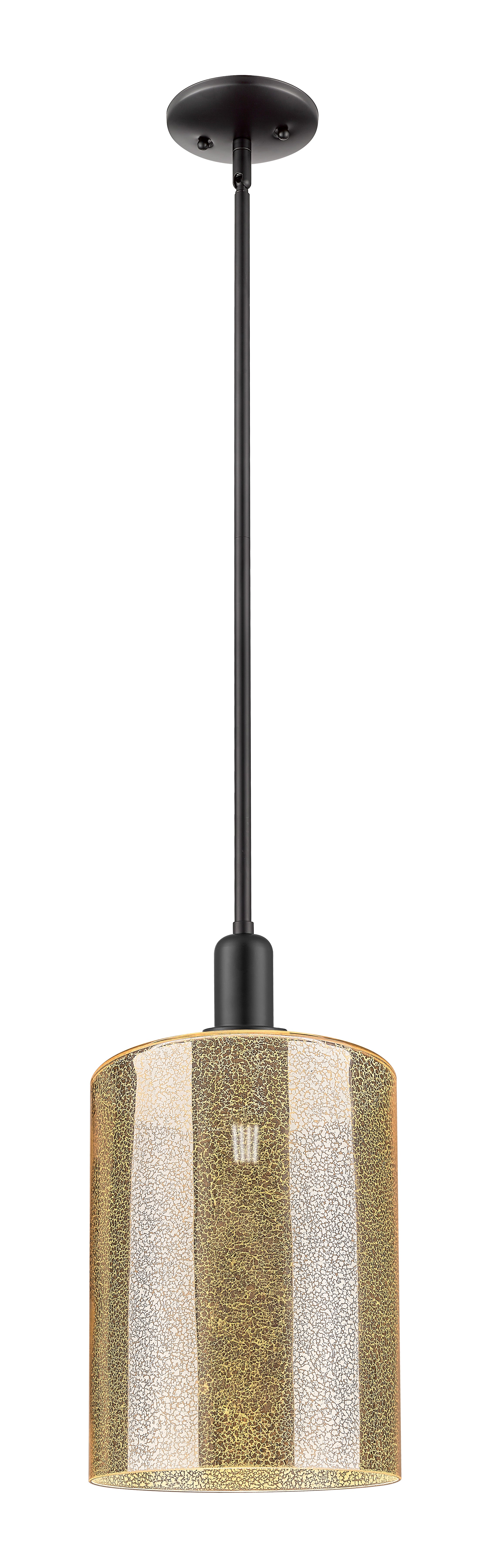 Arcadia Mini Pendant Antique Brass Dimmable