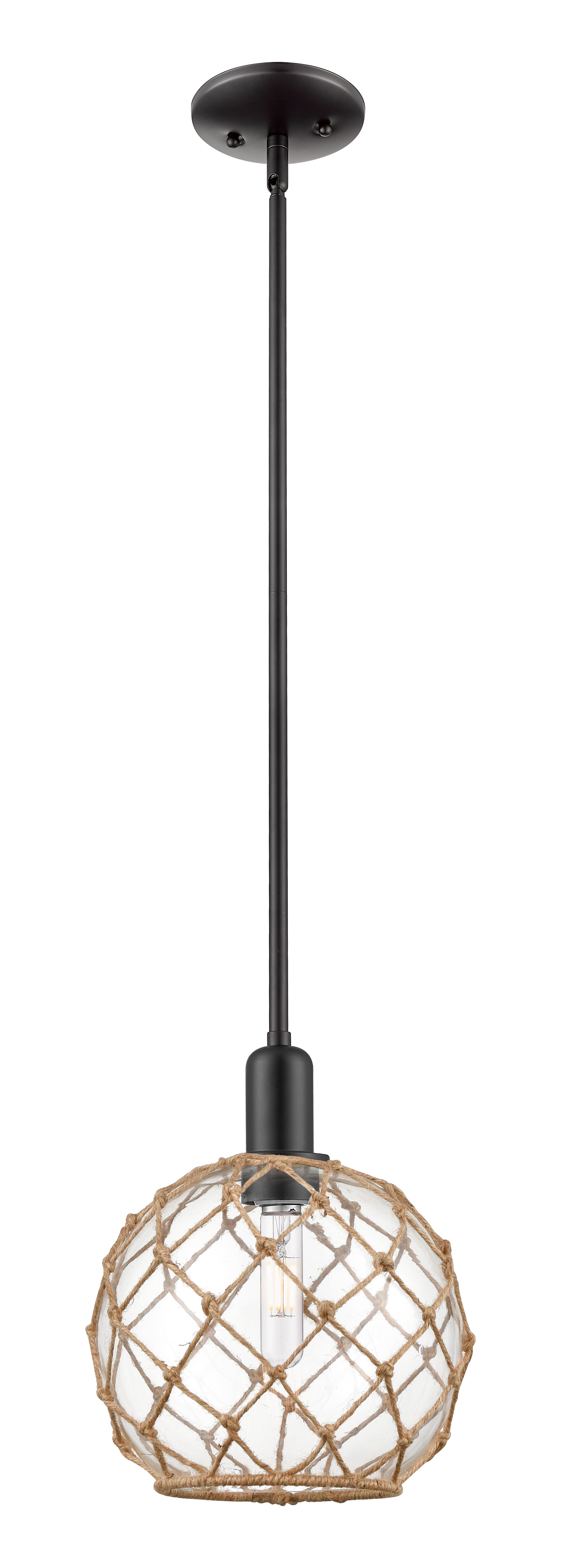 Arcadia Mini Pendant Antique Brass Finish