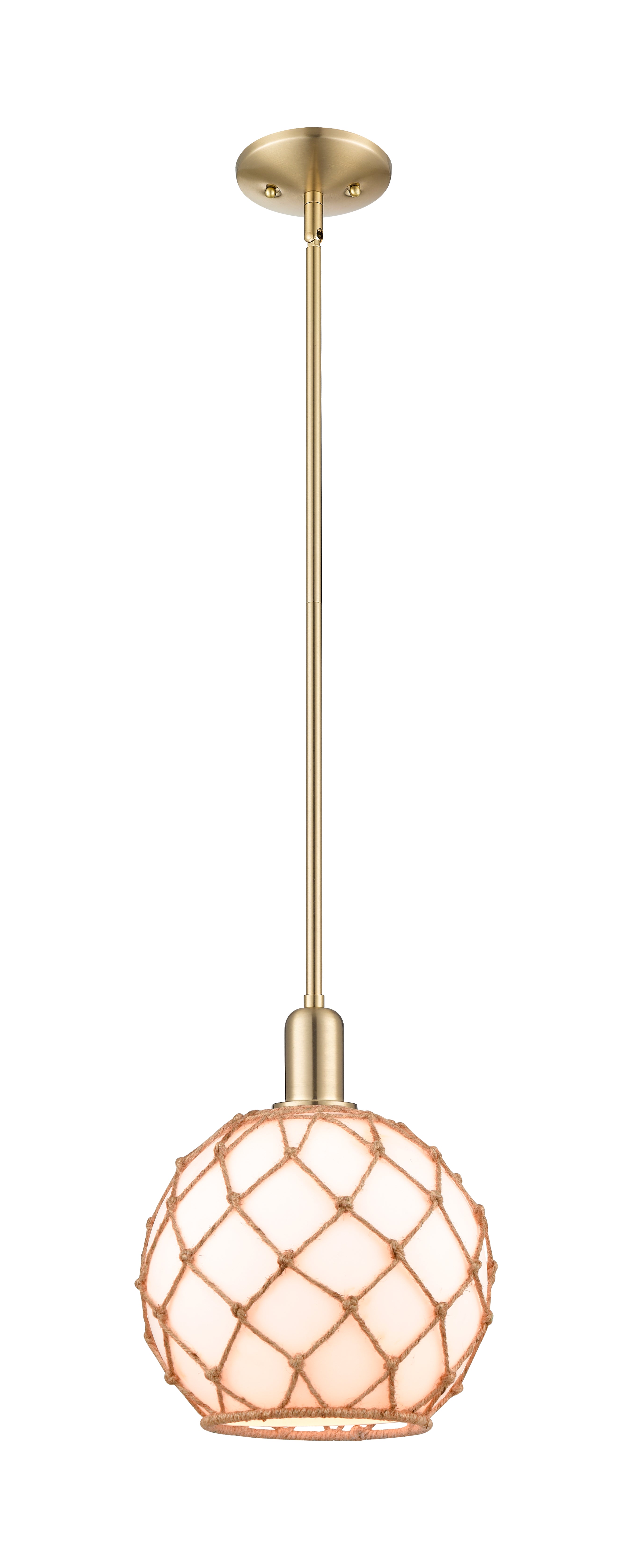 Arcadia Mini Pendant Antique Brass Finish