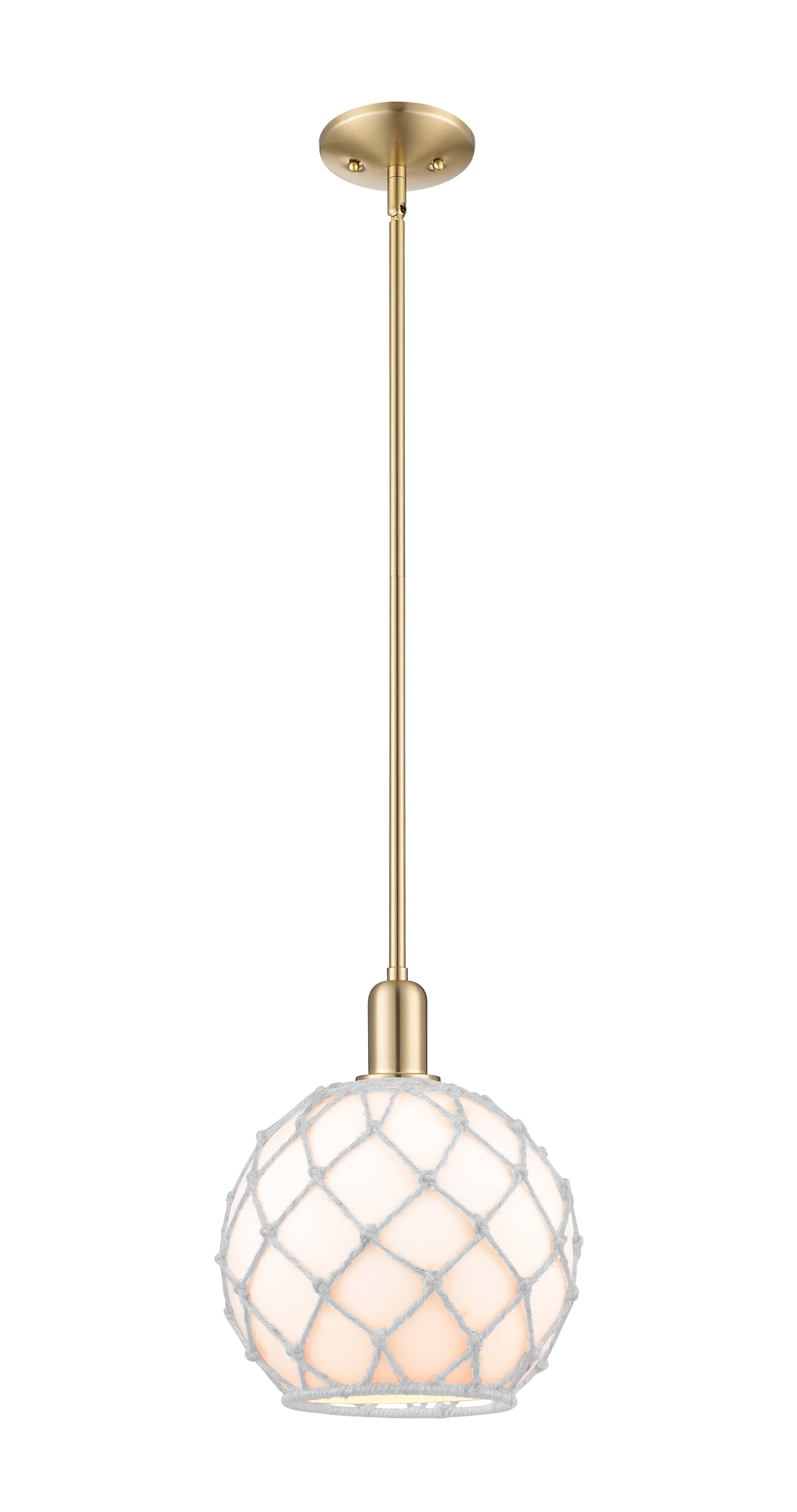 Arcadia Mini Pendant Antique Brass Finish