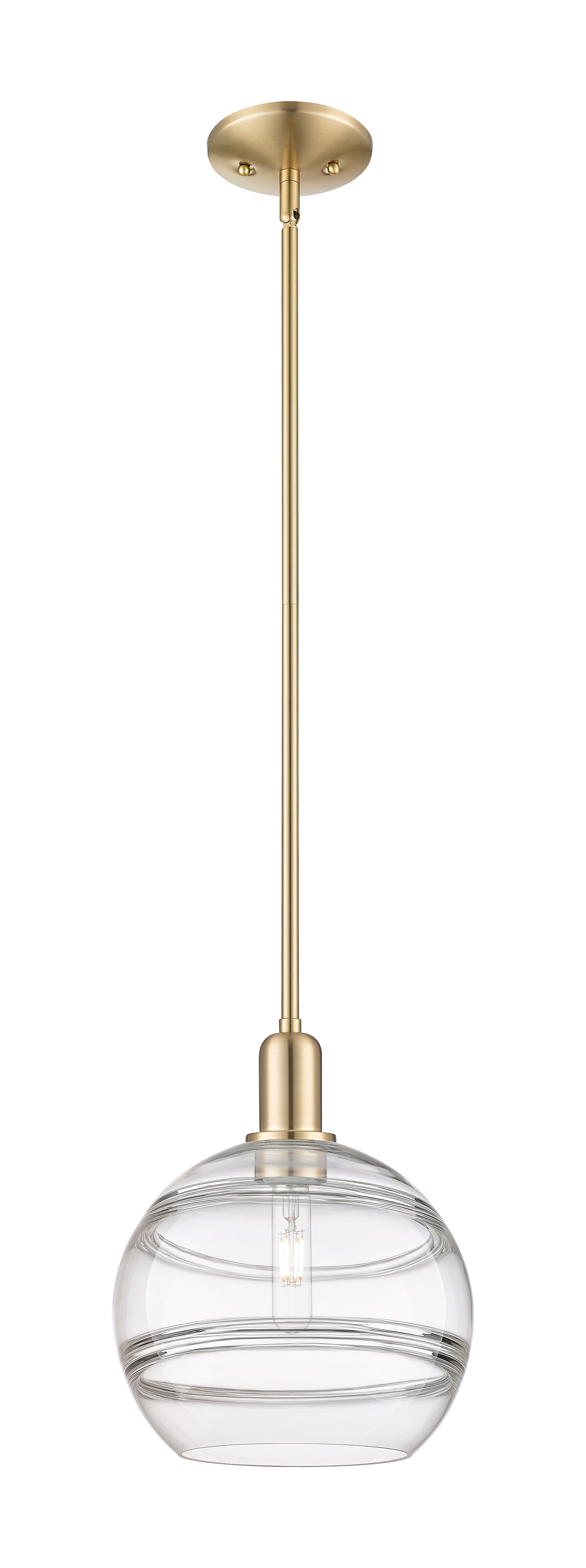Arcadia Mini Pendant Antique Brass Finish