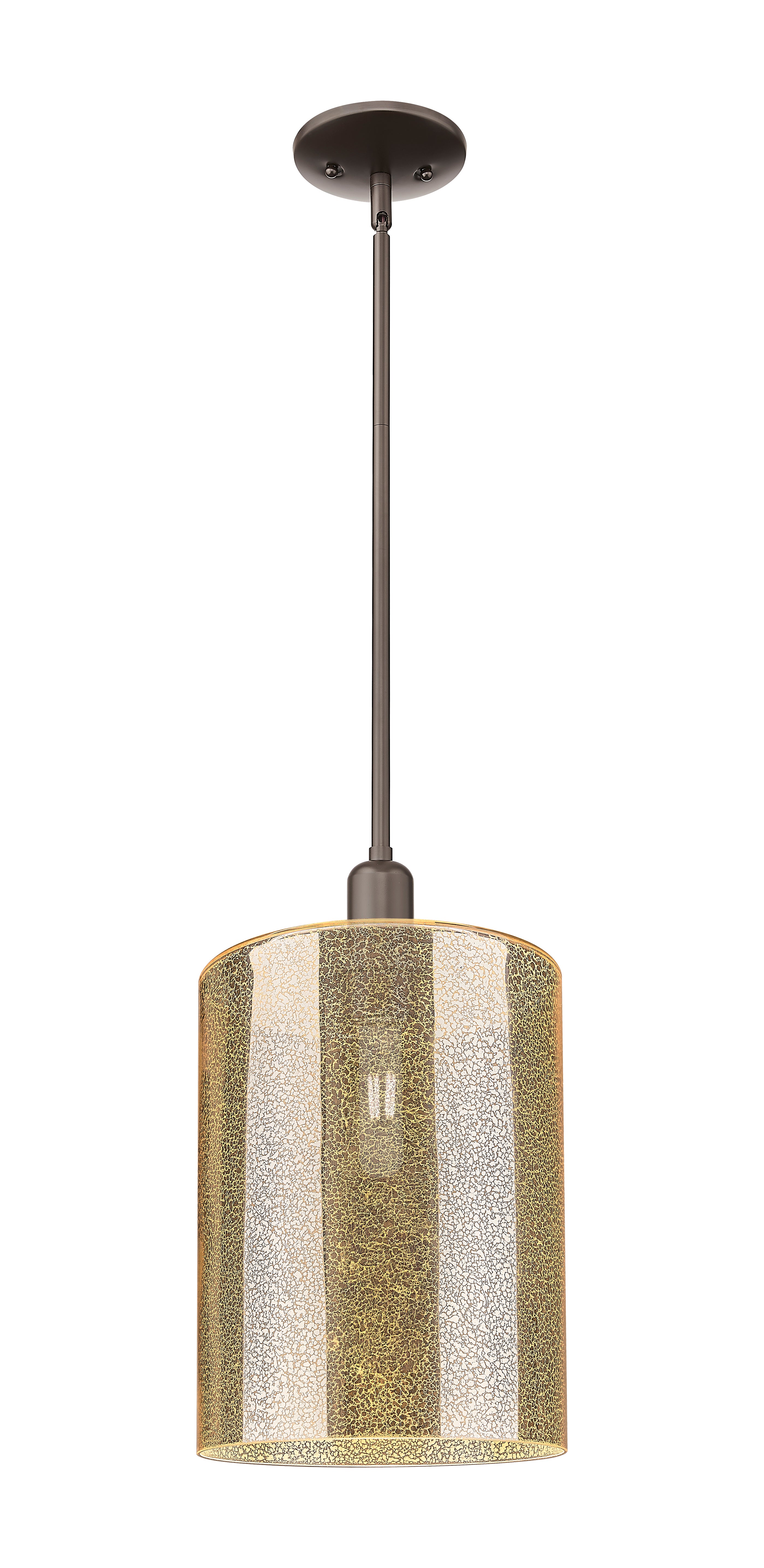 Arcadia Mini Pendant Antique Brass Dimmable