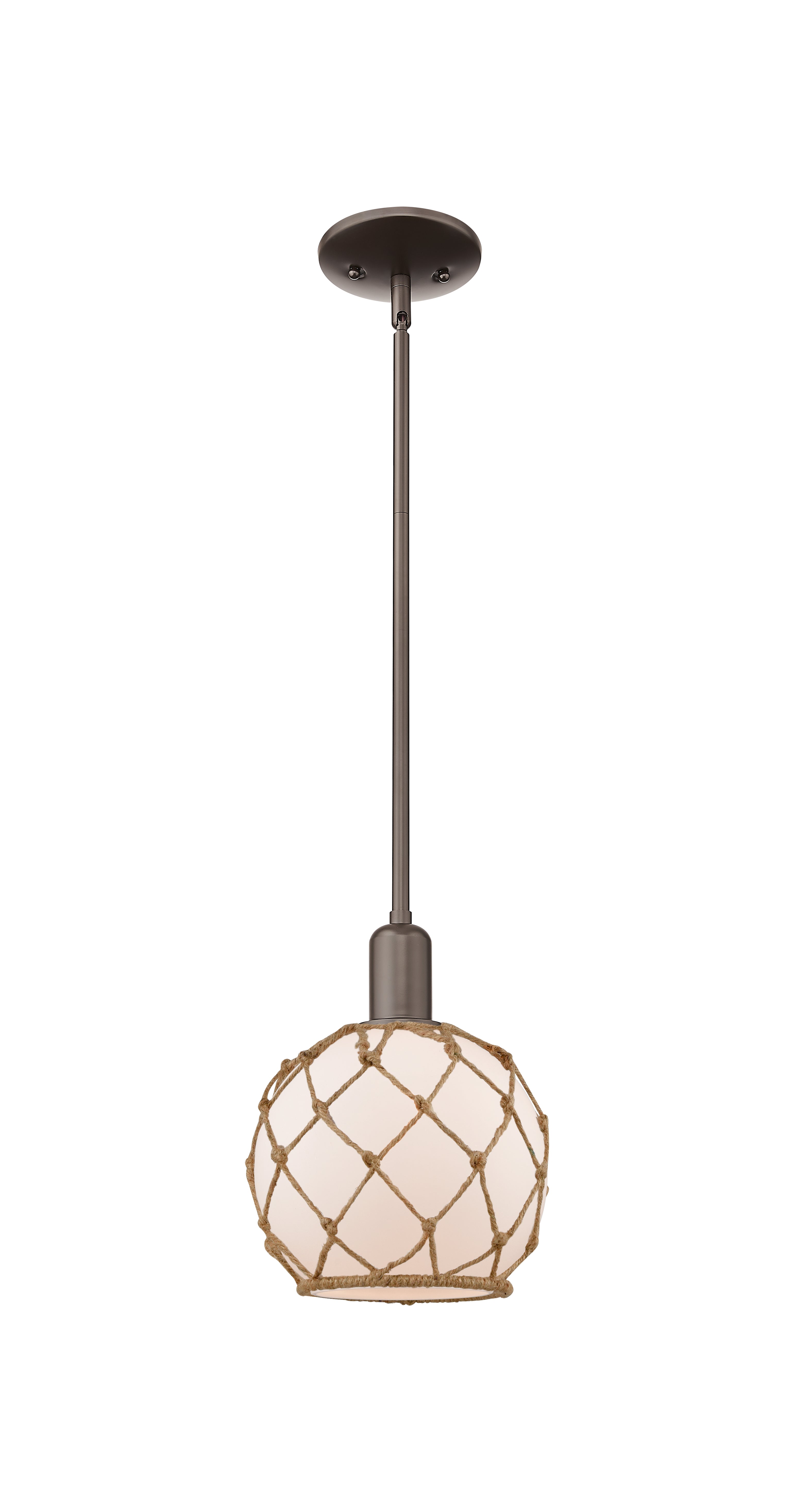Arcadia Mini Pendant Antique Brass Cast