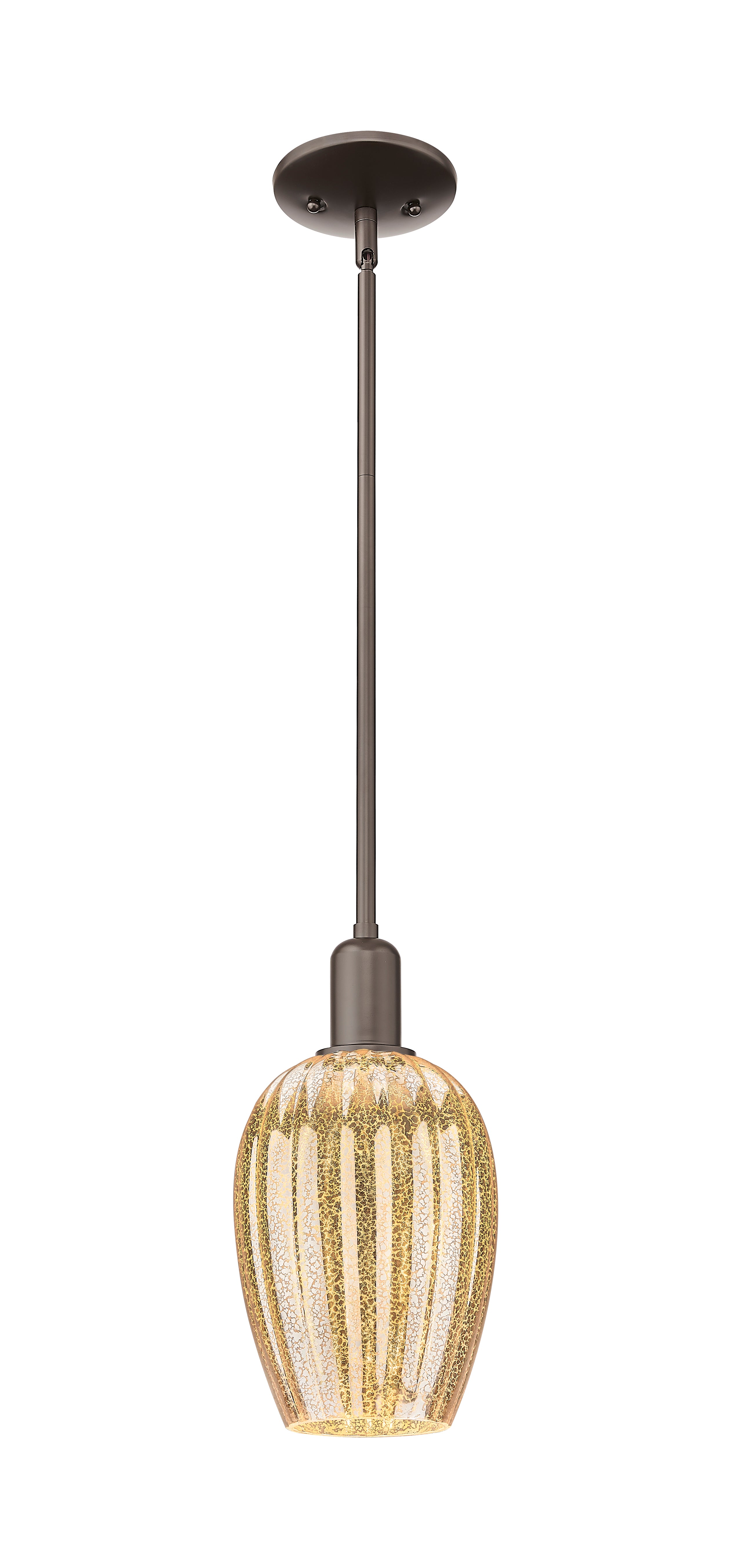 Arcadia Mini Pendant Antique Brass Finish