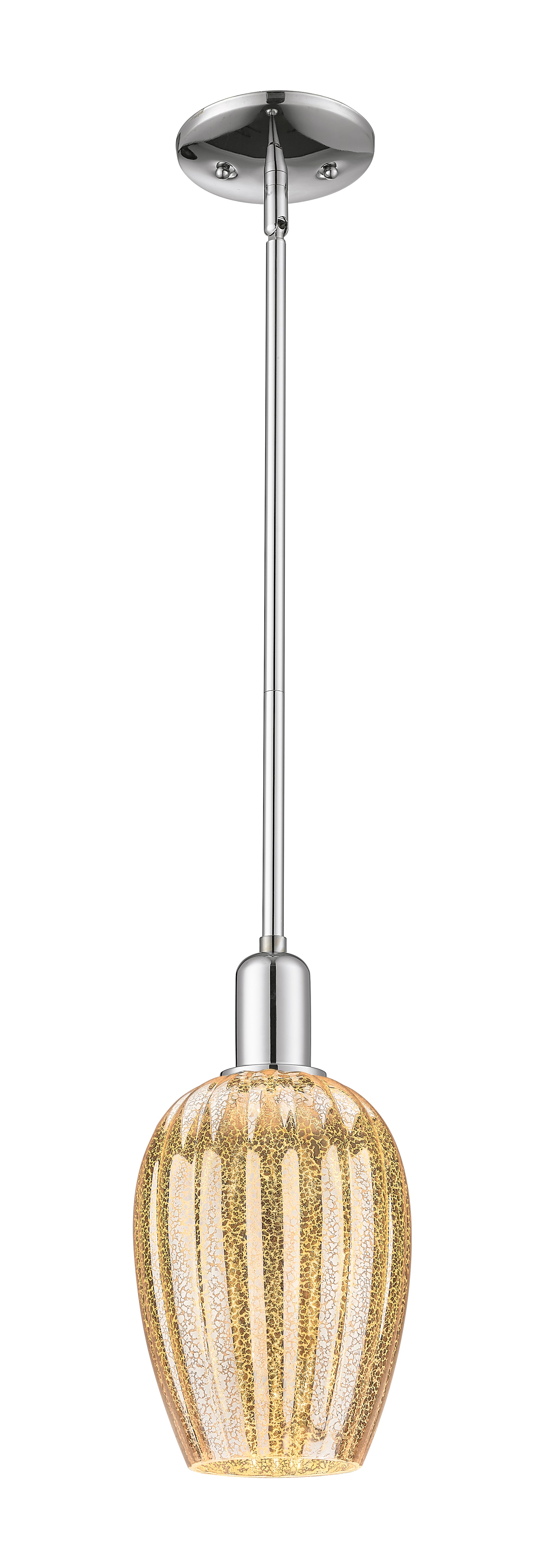 Arcadia Mini Pendant Antique Brass Finish