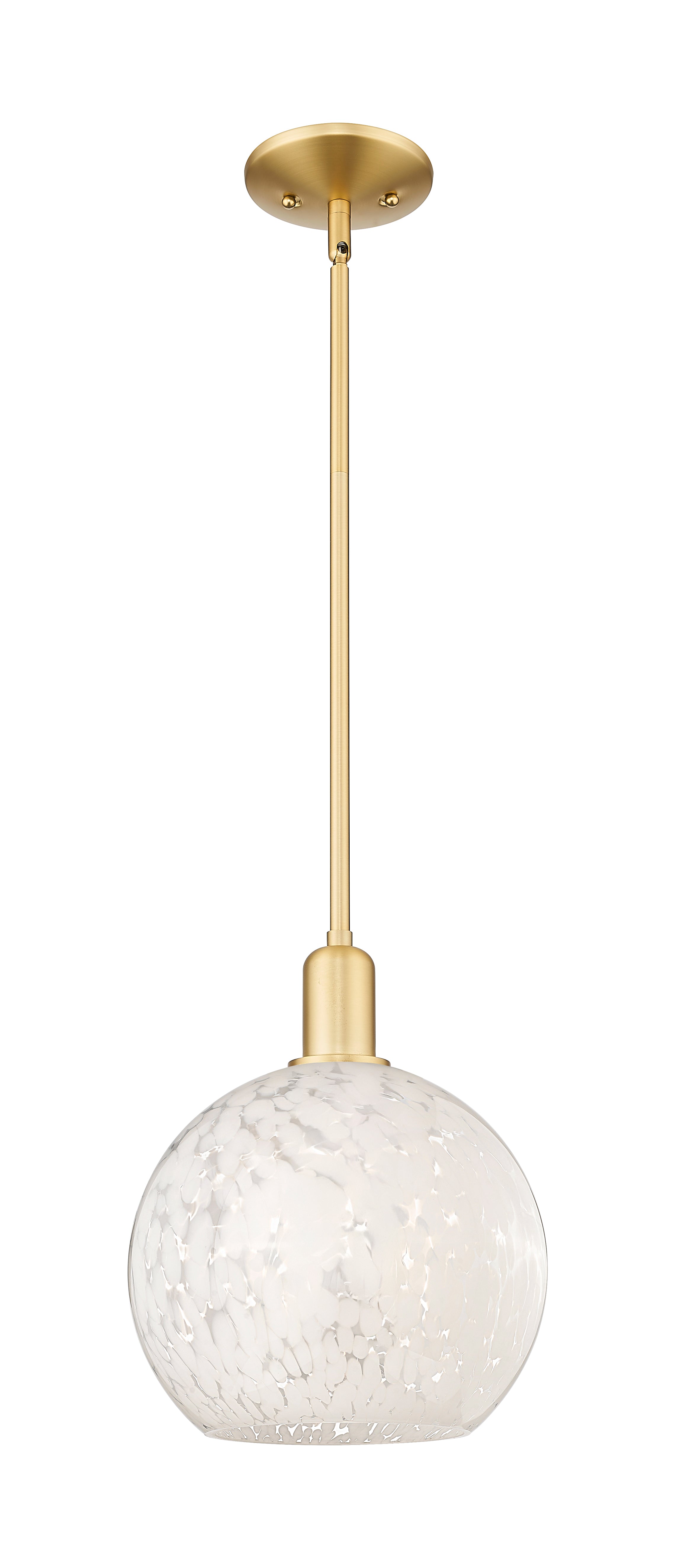 Arcadia Mini Pendant 10 Inch Brass
