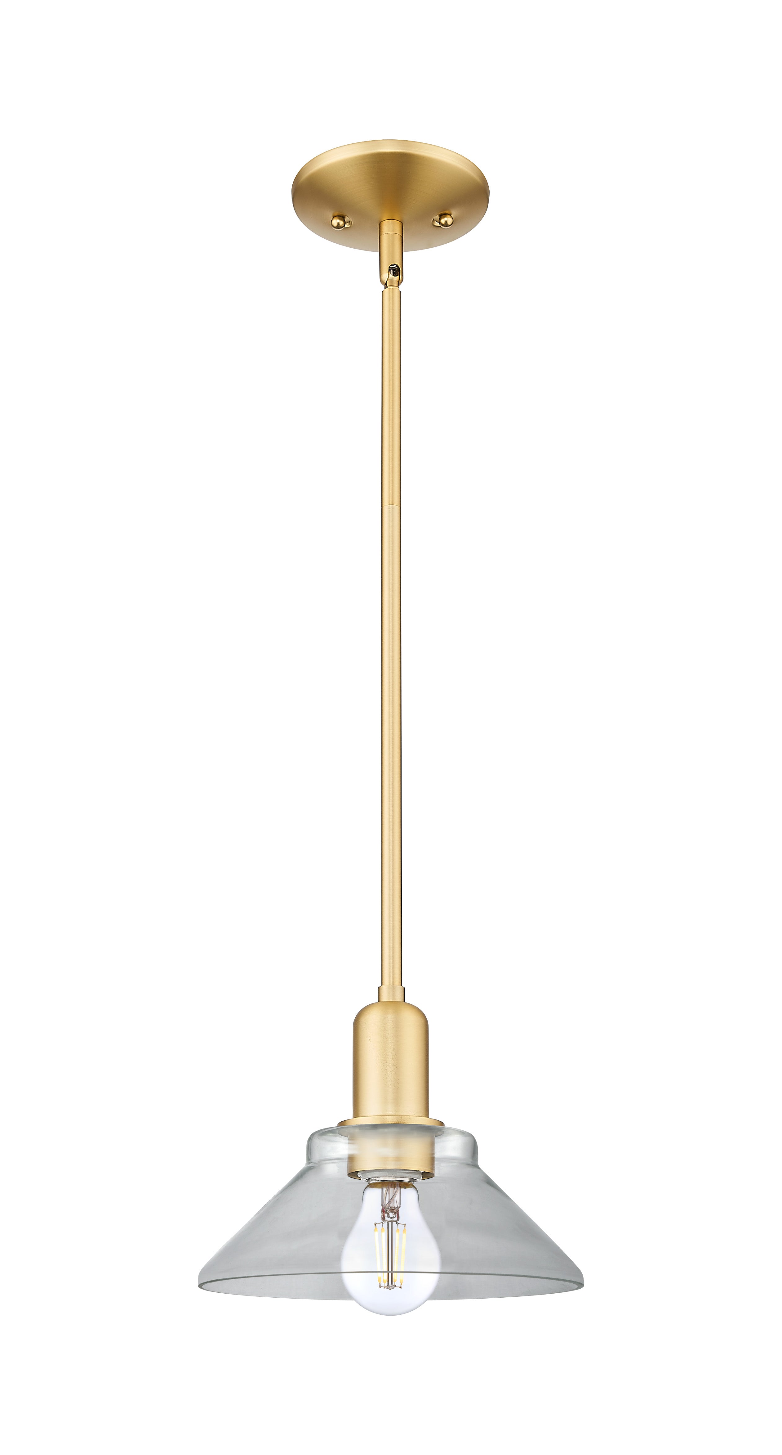 Arcadia Mini Pendant Antique Brass Steel
