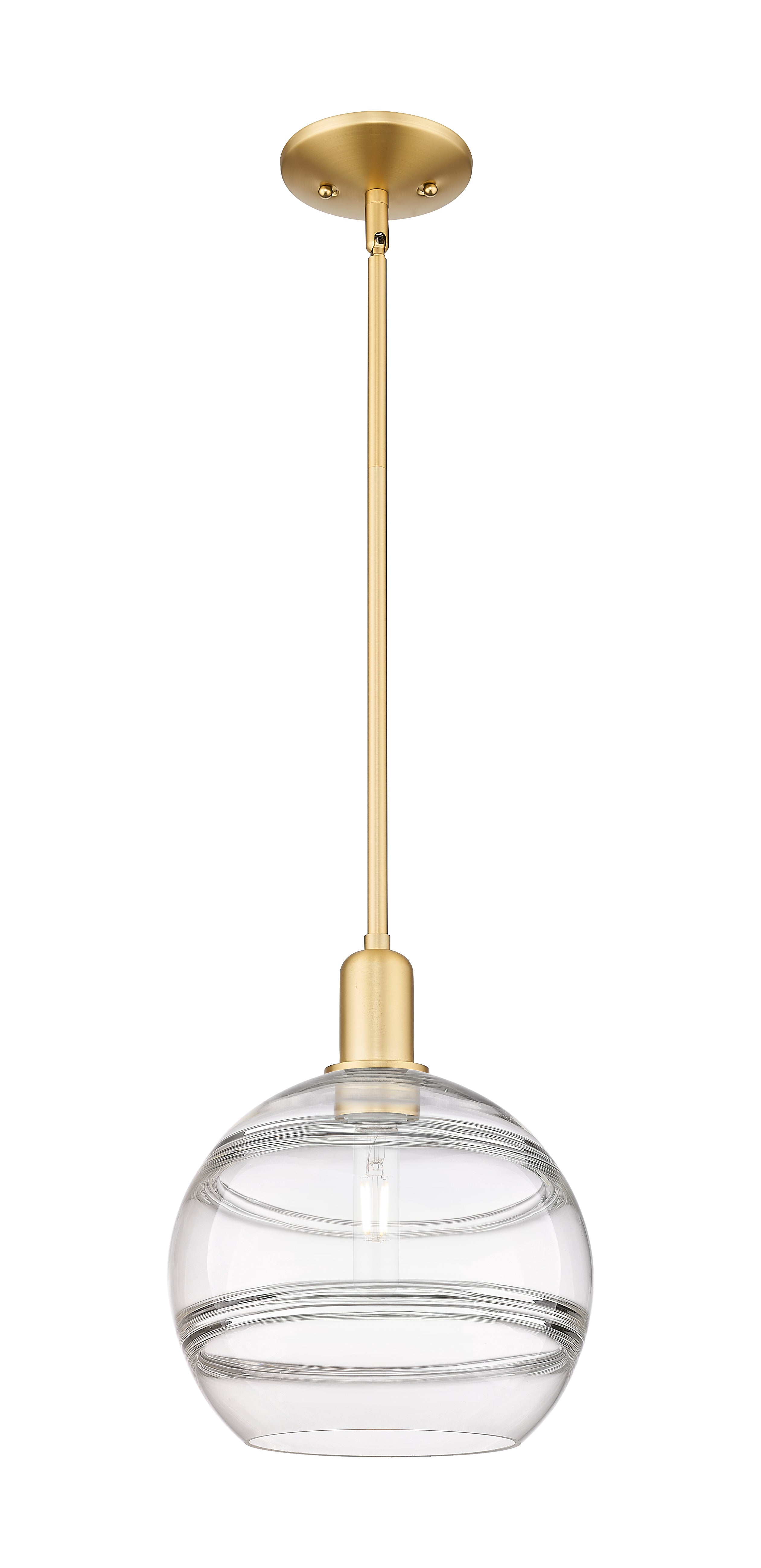 Arcadia Mini Pendant Antique Brass Finish