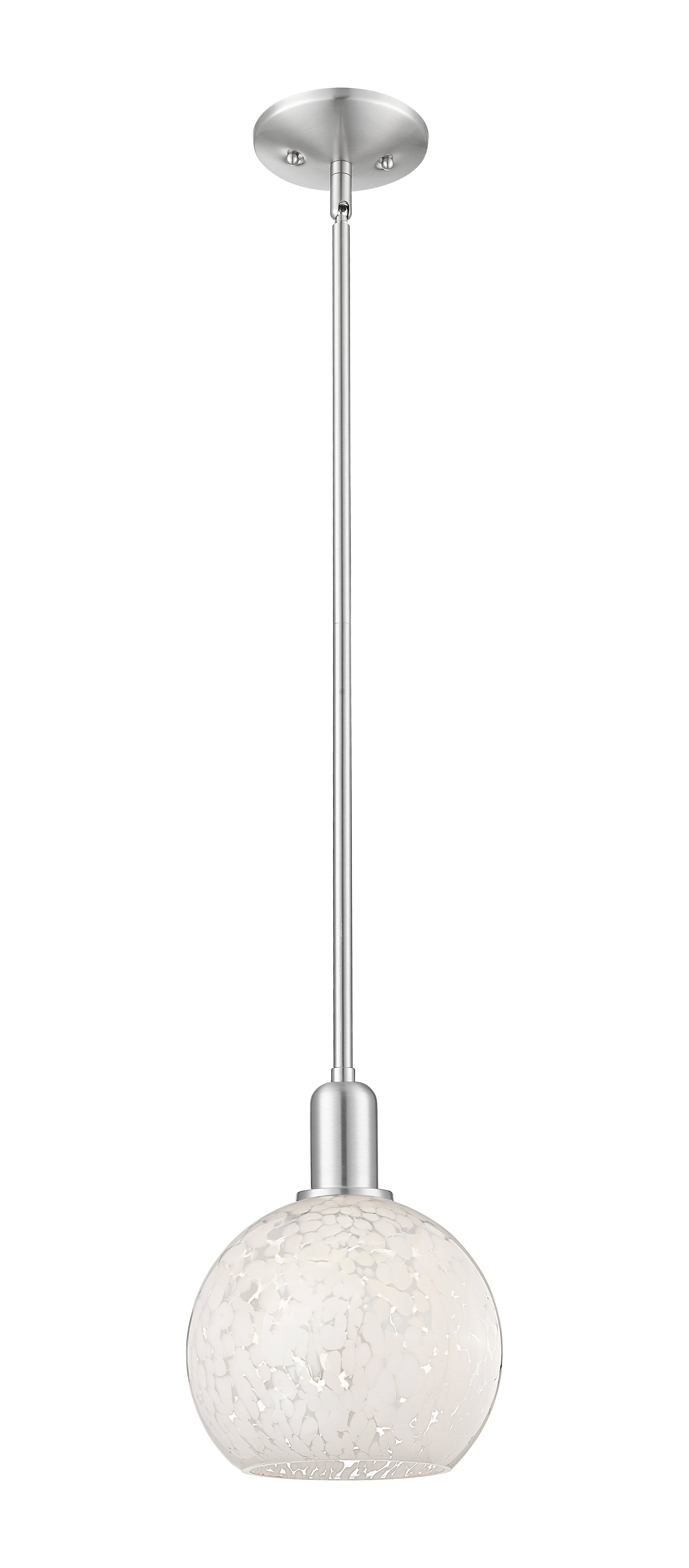 Arcadia Mini Pendant Antique Brass 8 Inch