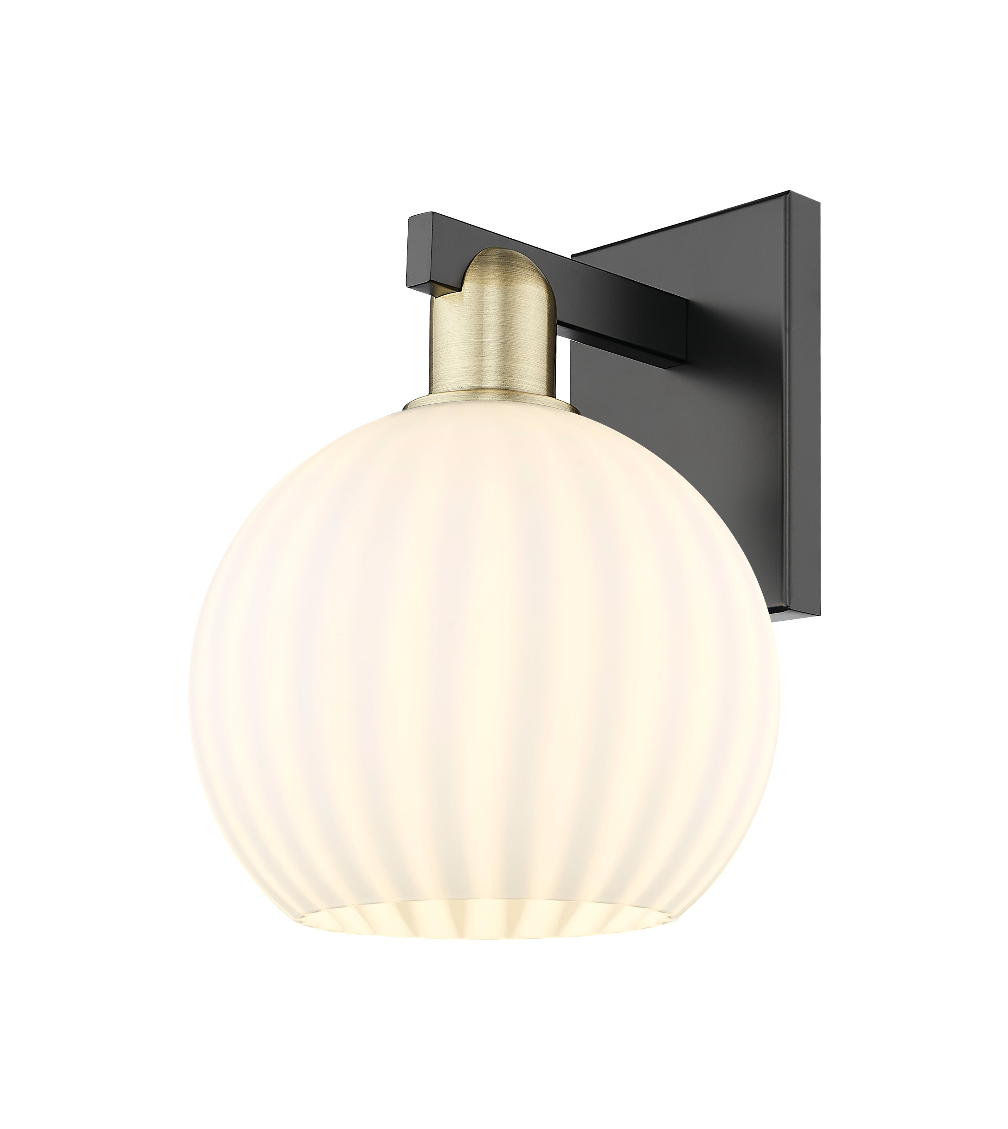 Arcadia Sconce Cast Brass Finish