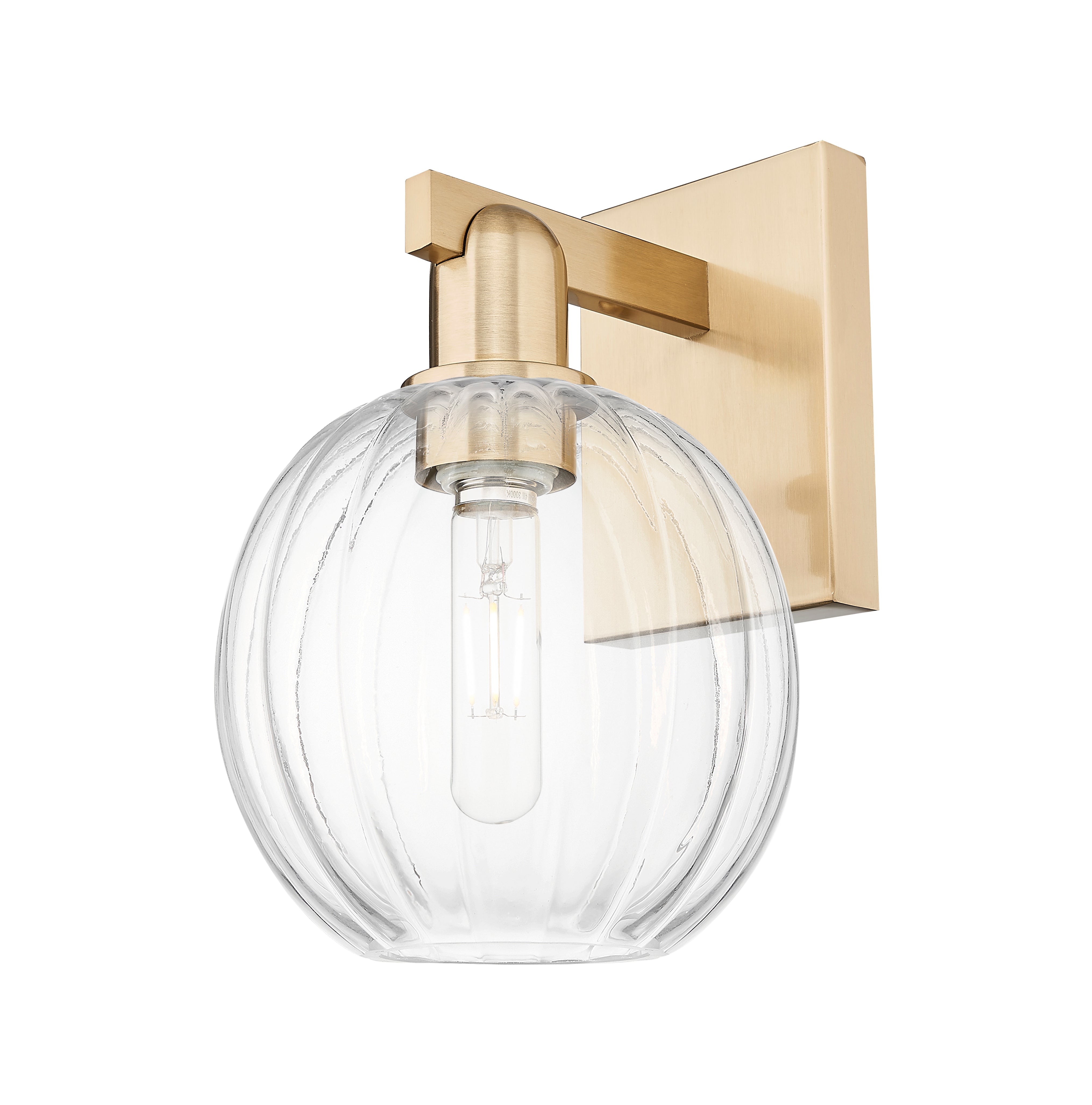 Arcadia Sconce Cast Brass Dimmable